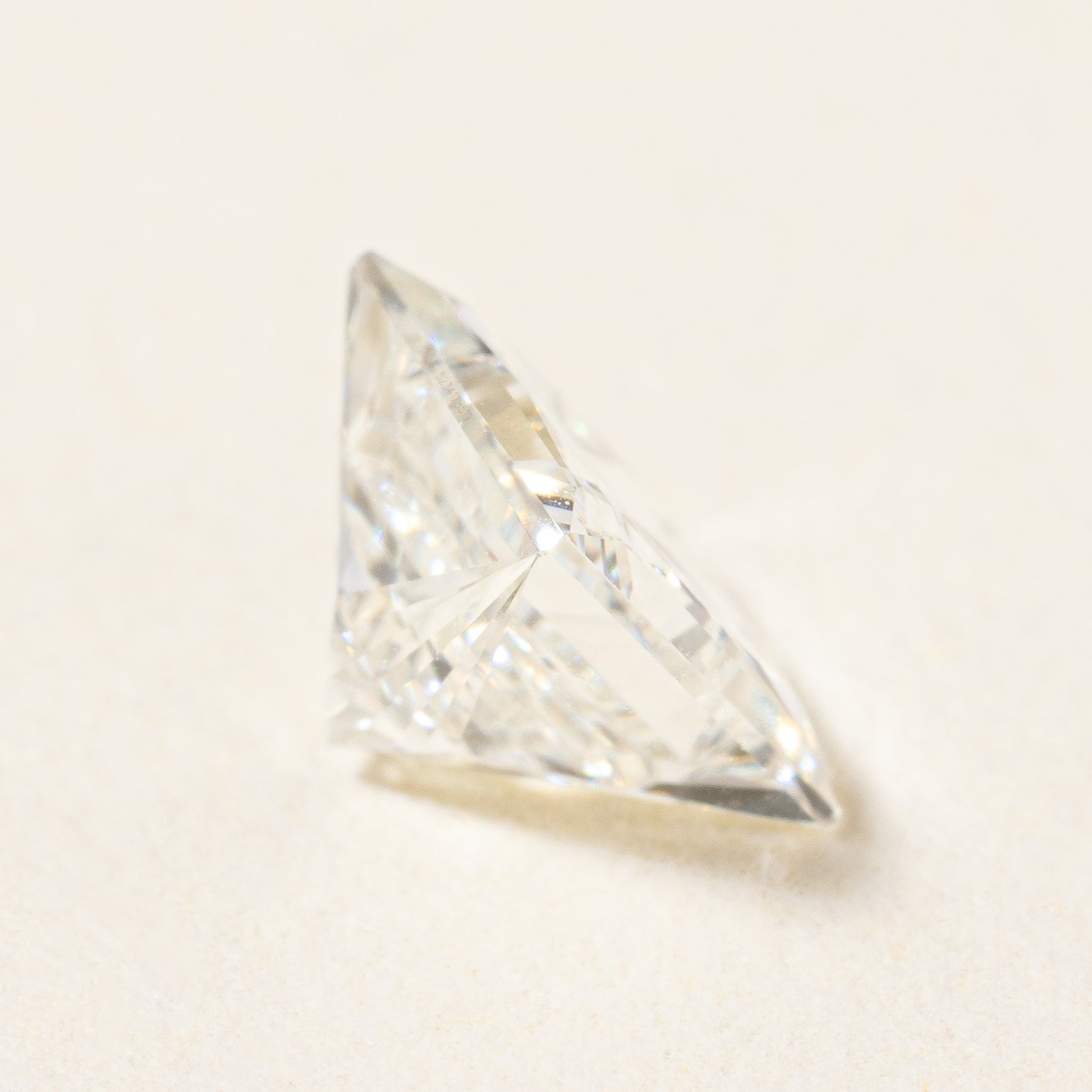 GIA-graded Princess Cut Natural Loose Diamond | GIA 0.54ct VVS2 J |
