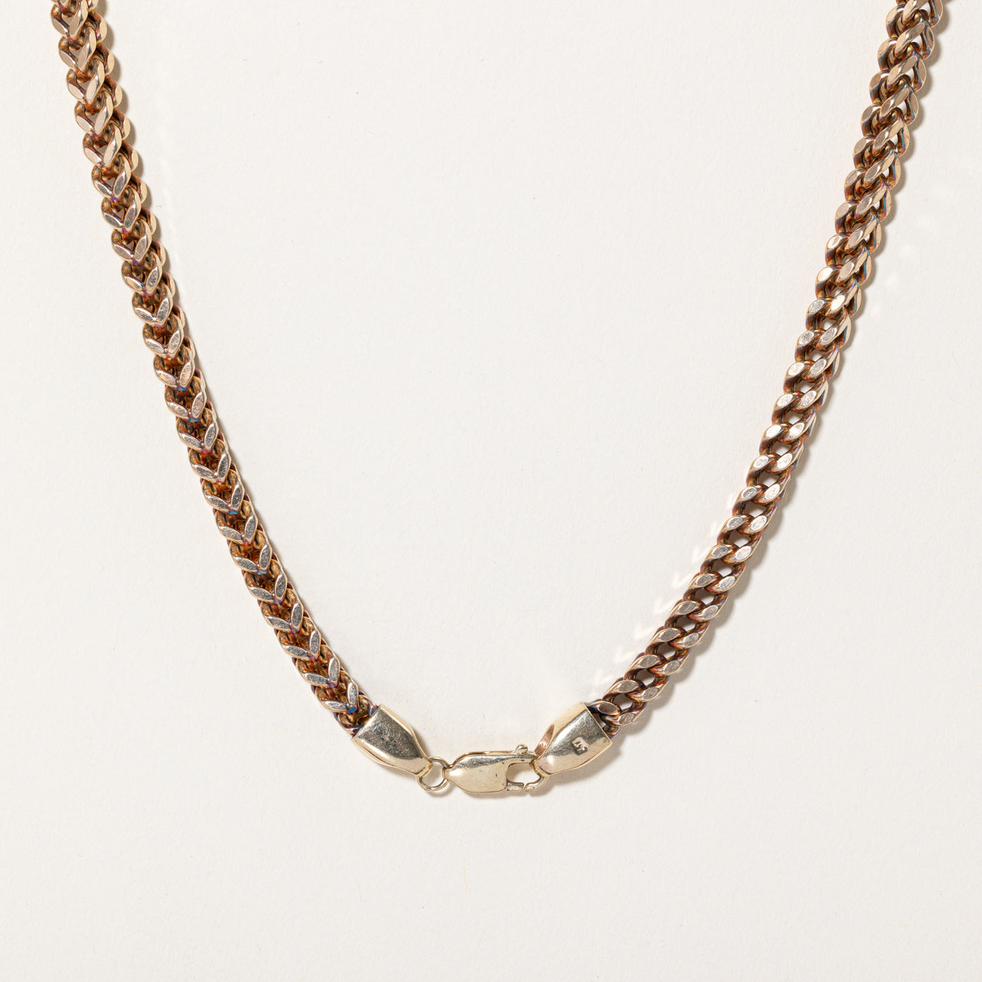 10k Yellow Gold Foxtail Chain | 22" |