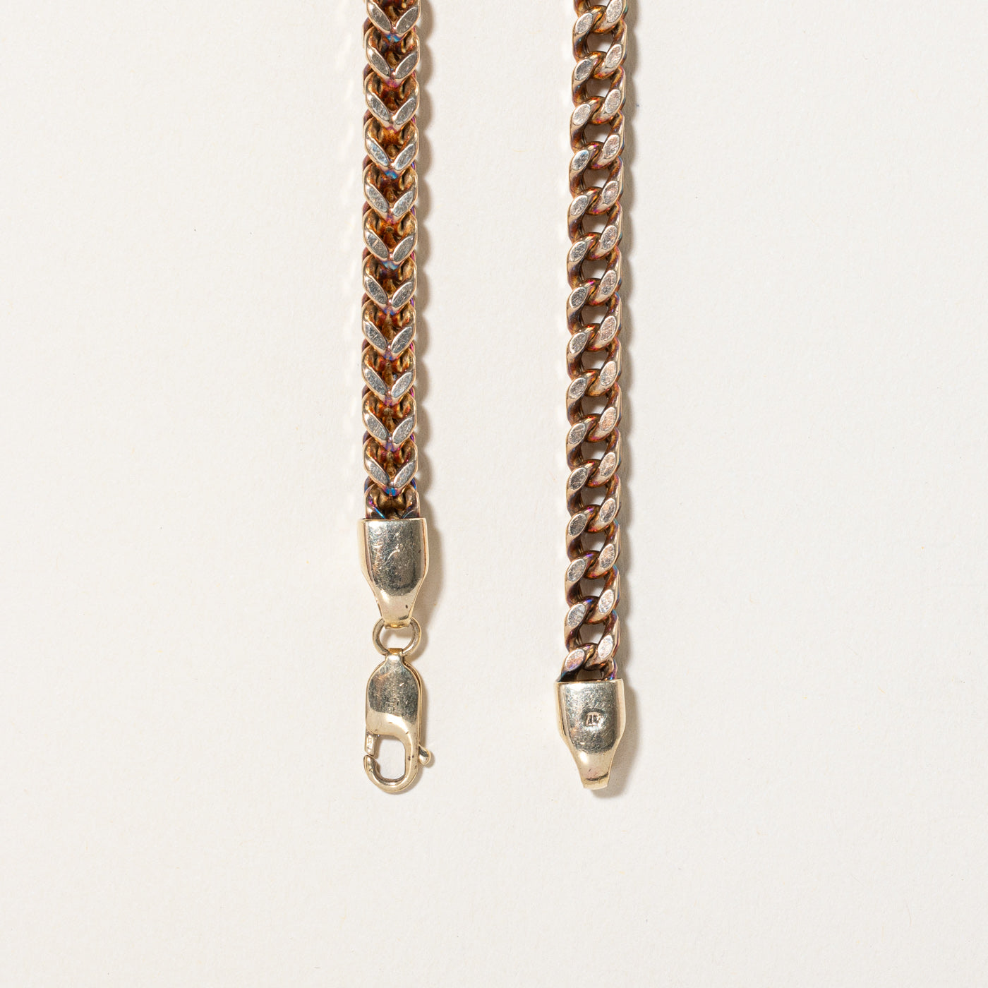 10k Yellow Gold Foxtail Chain | 22" |