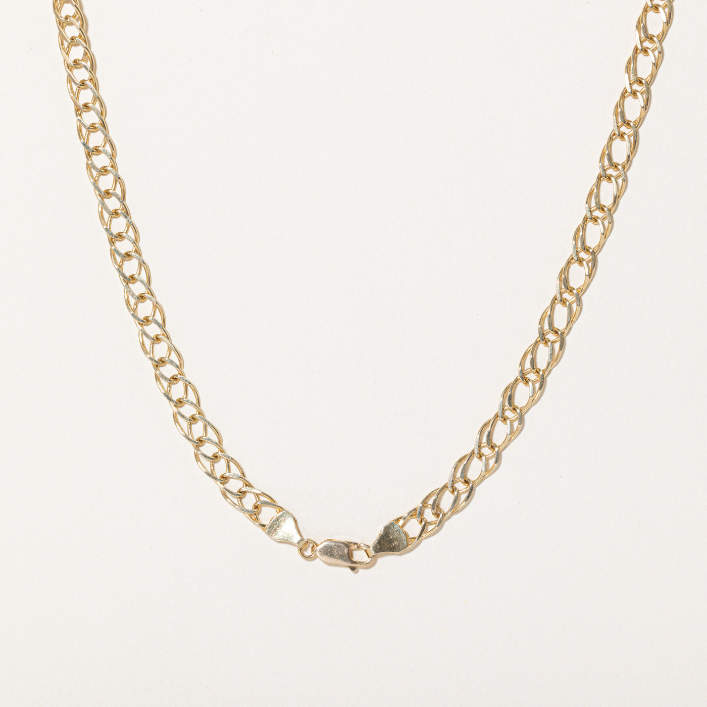 Chaîne Prince de Galles en or jaune 10 carats | 50 cm |