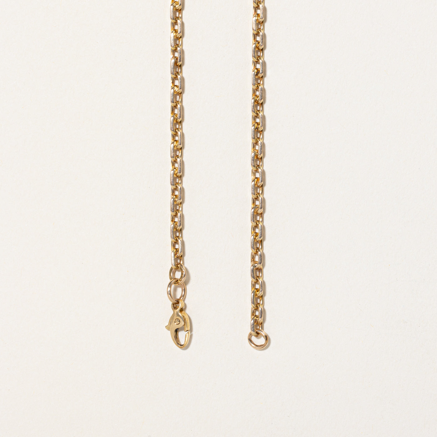 14k Yellow Gold Knife Edge Cable Chain | 24" |