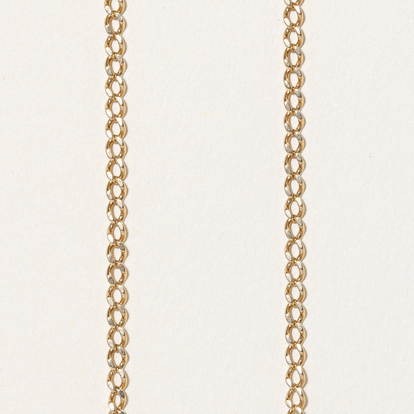 10k Yellow Gold Curb Chain | 24" |