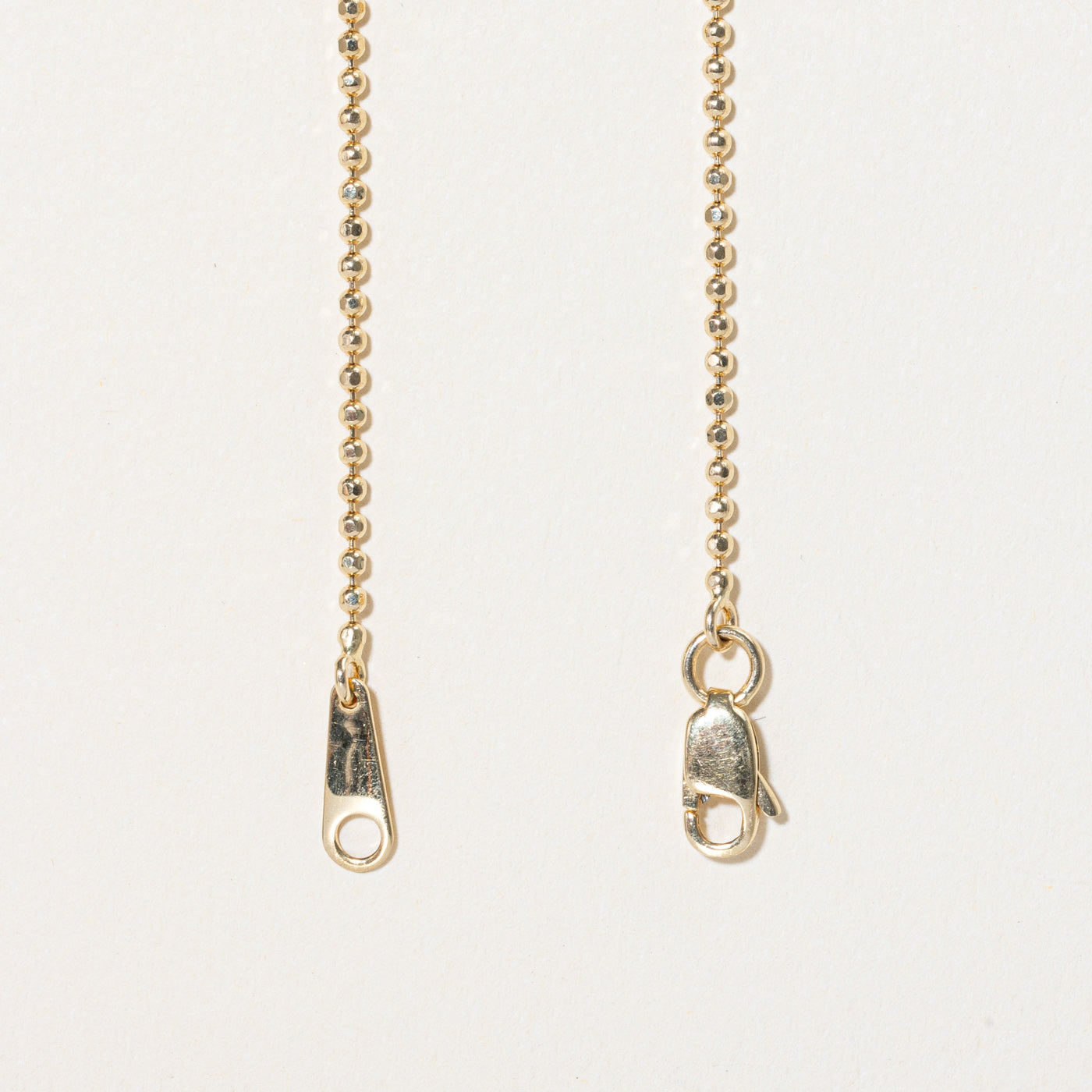 14k Tri Tone Gold Flower Pendant Necklace | 16" |