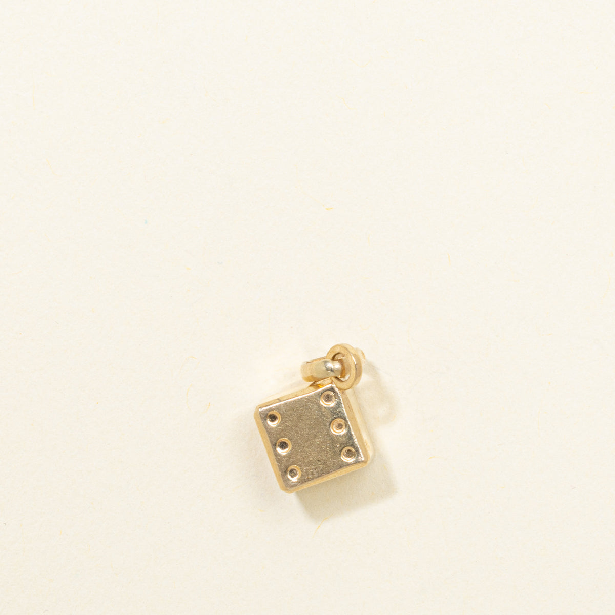 'Unoaerre' 10k Dice Charm