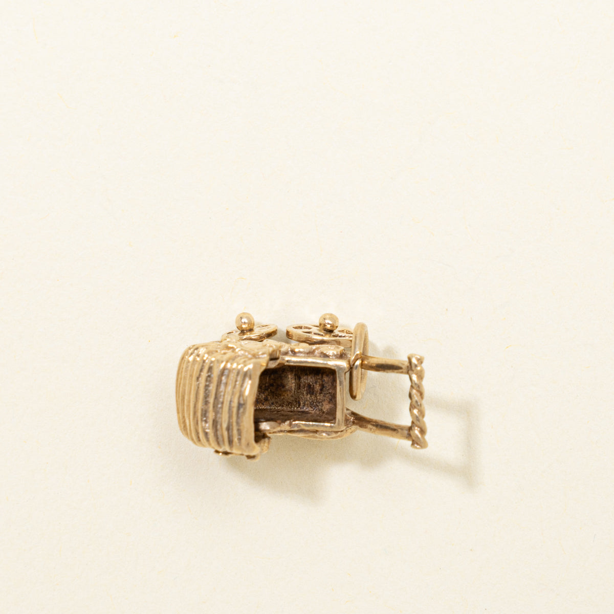10k Yellow Gold Baby Carriage Charm