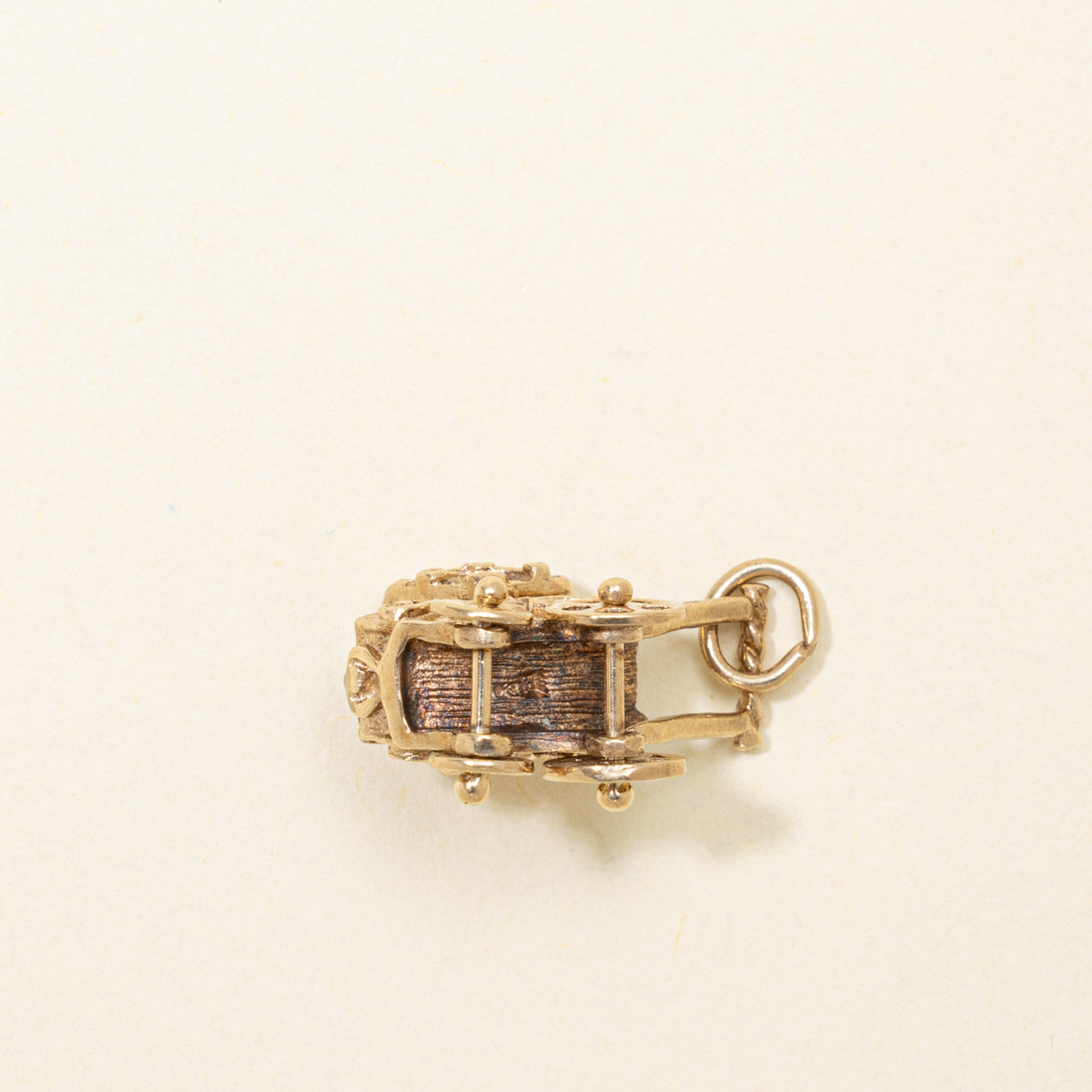 10k Yellow Gold Baby Carriage Charm