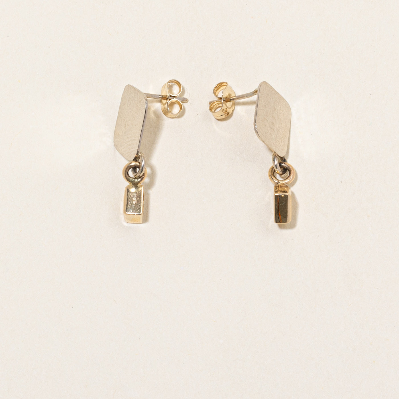 Yellow Sapphire Drop Earrings | 1.18ctw |