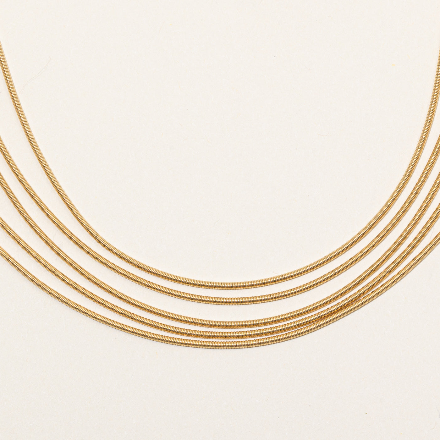 Birks' 18k Yellow Gold Tiered Necklace | 15" |
