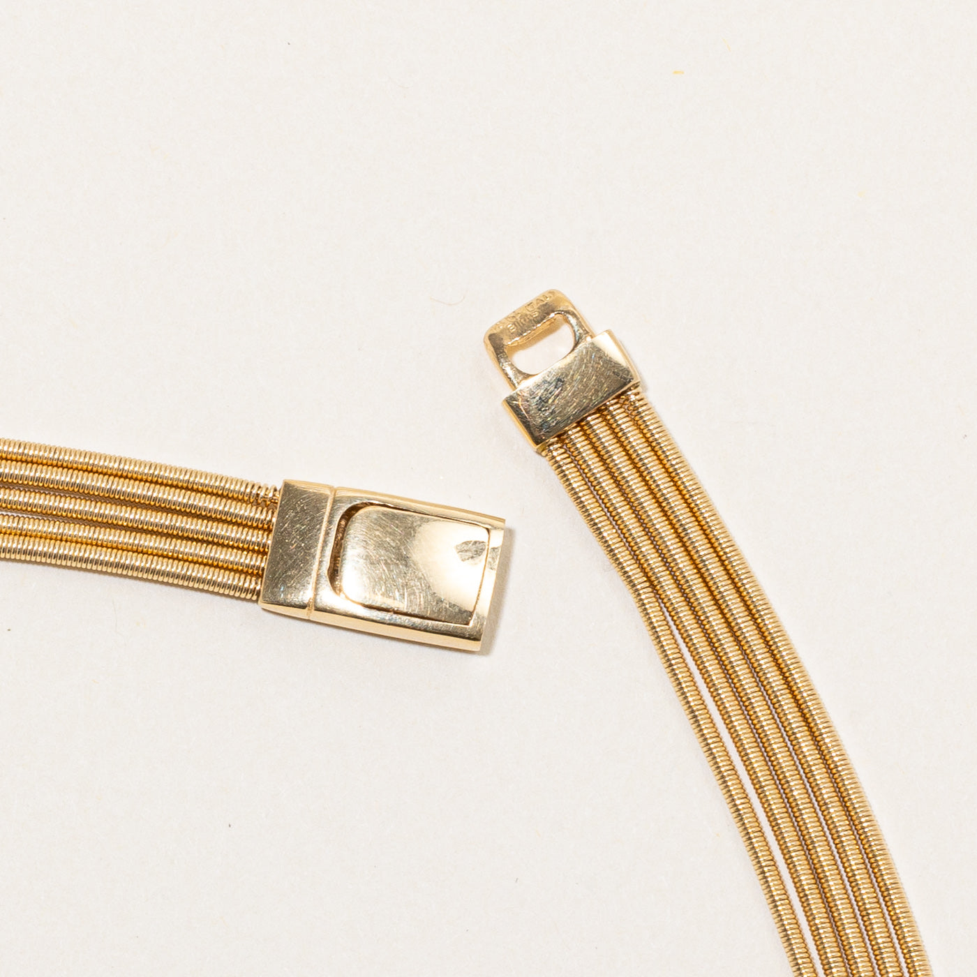 Birks' 18k Yellow Gold Tiered Necklace | 15" |