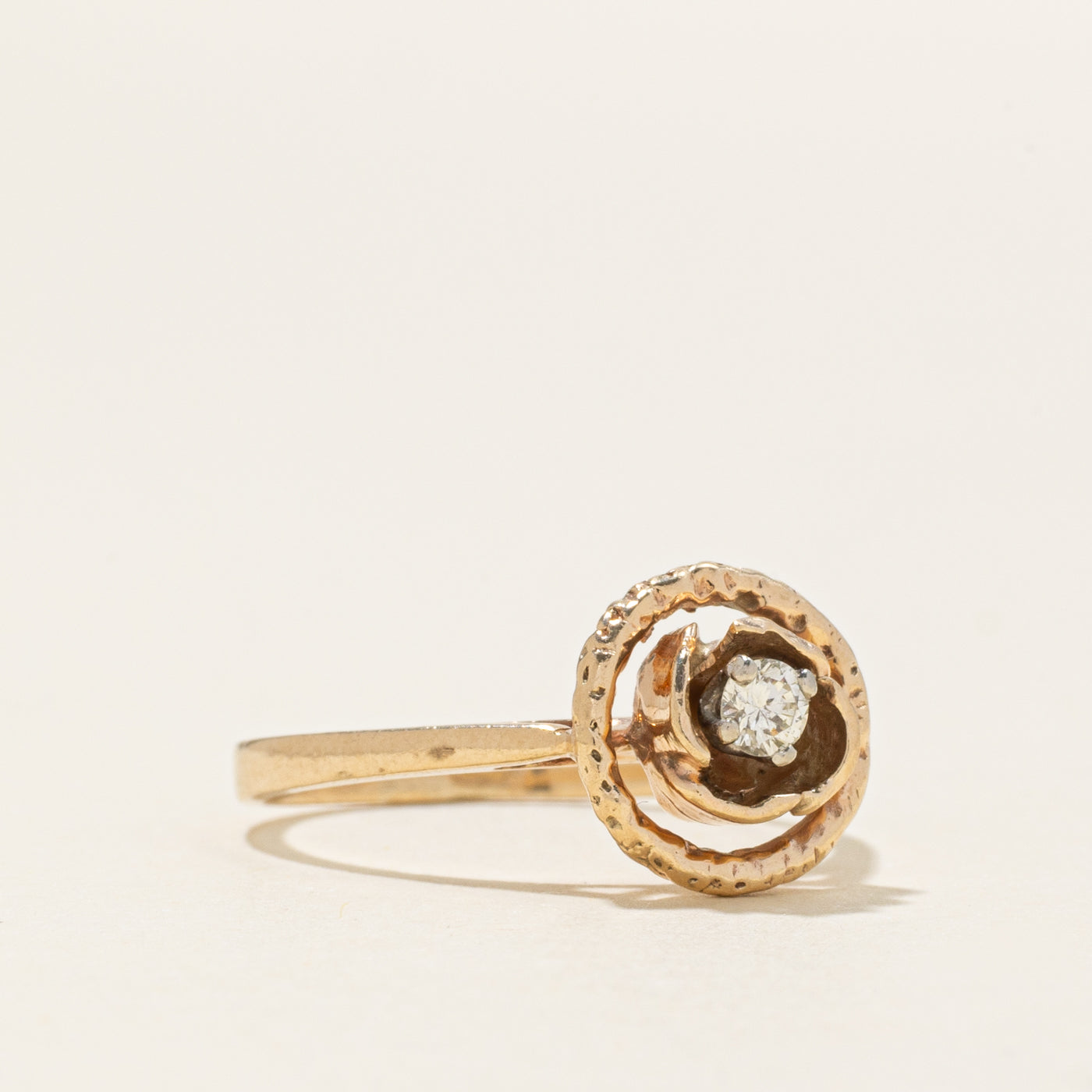 Diamond Floral Ring | SZ 6.25