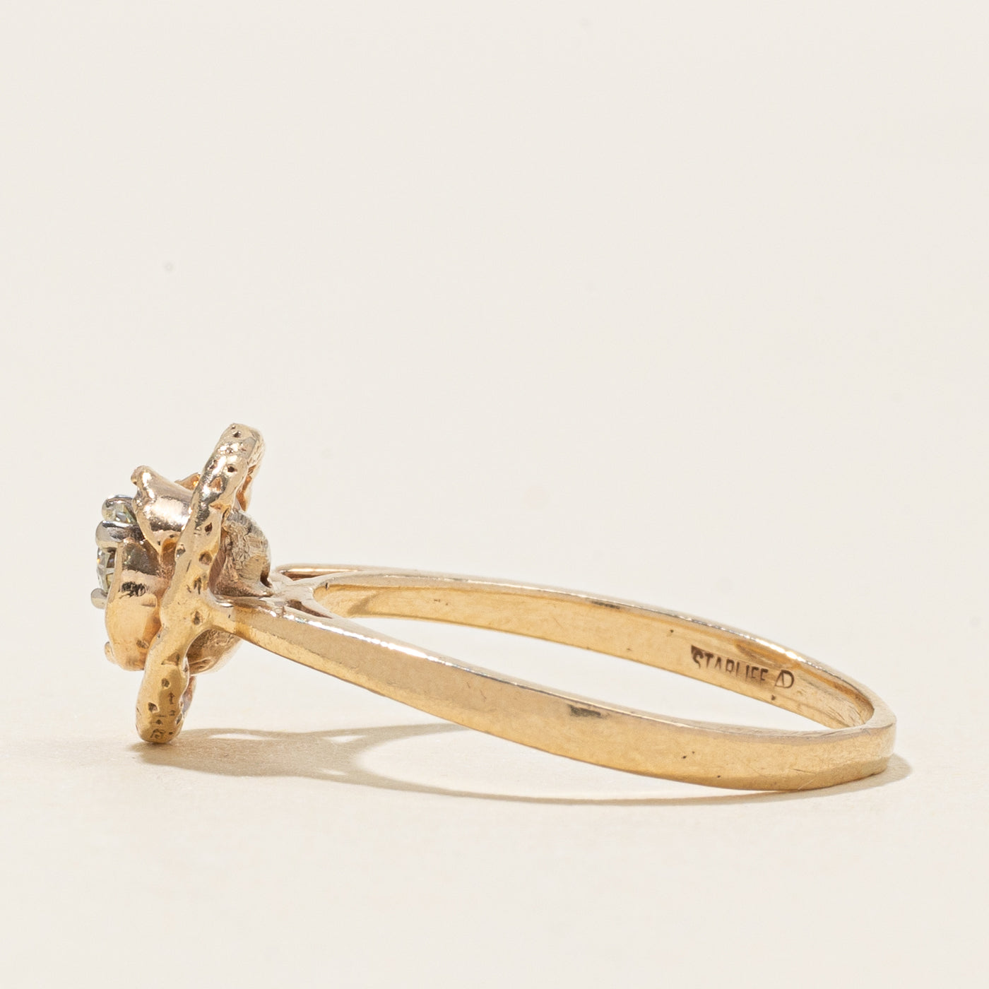 Diamond Floral Ring | SZ 6.25