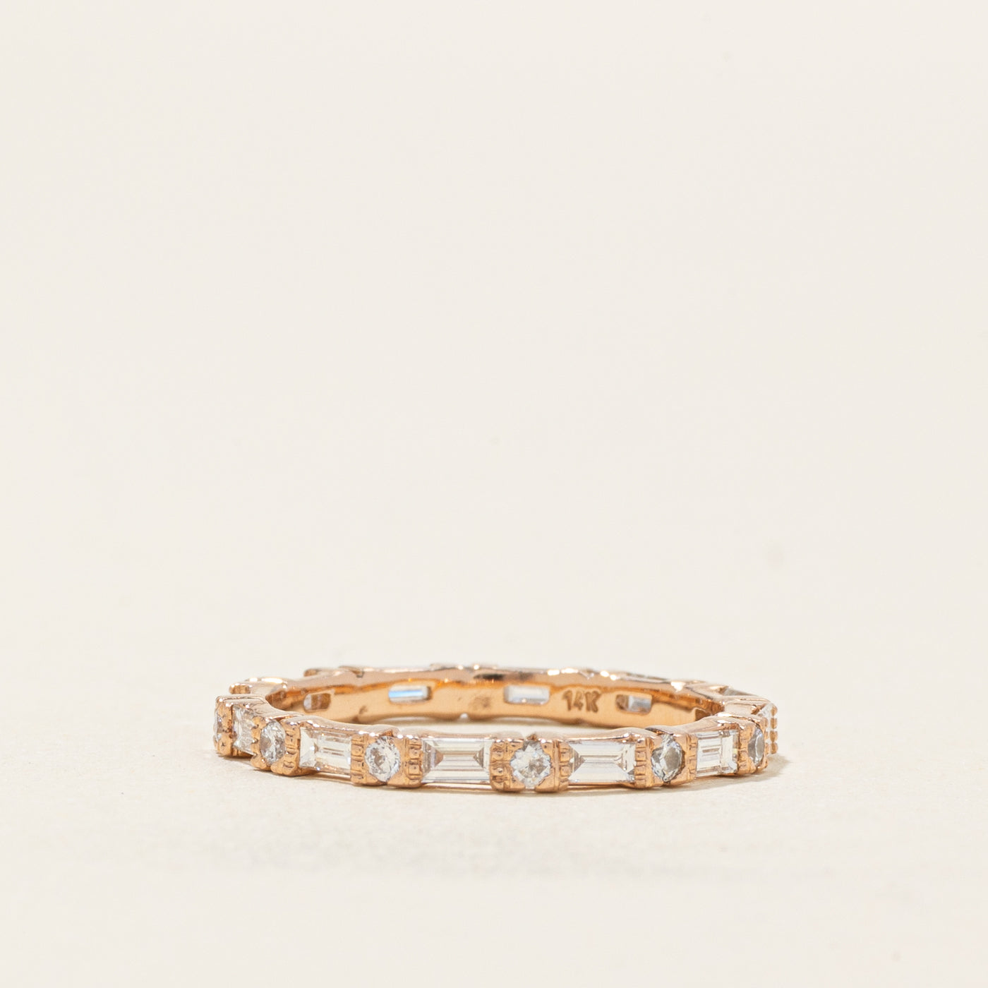 Eternity Mixed Cut Diamond Band | 1.85mm | SZ 4