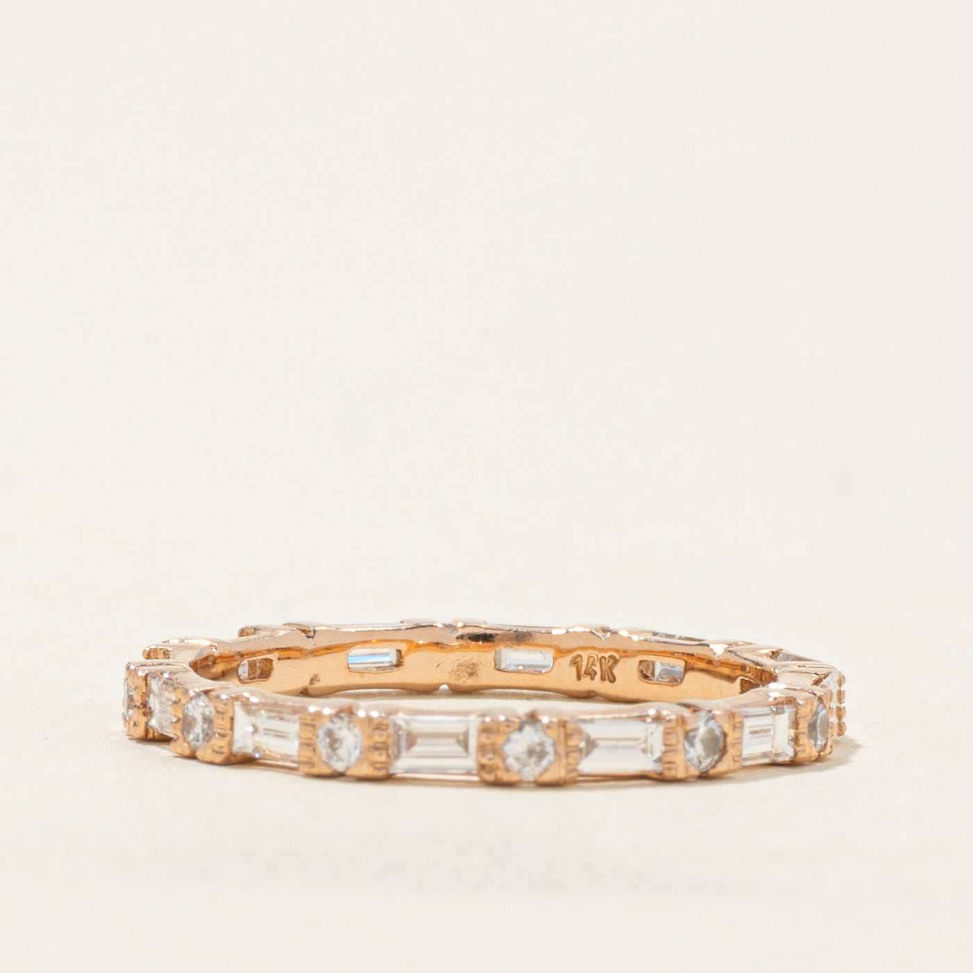 Eternity Mixed Cut Diamond Band | 1.85mm | SZ 4