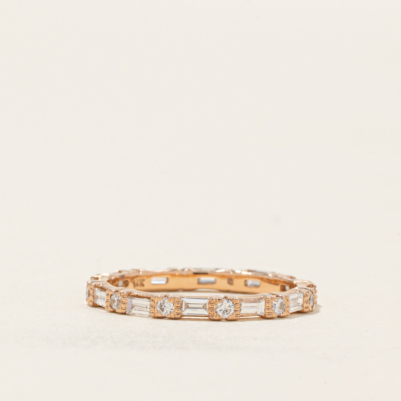 Eternity Mixed Cut Diamond Band | 1.85mm | SZ 4