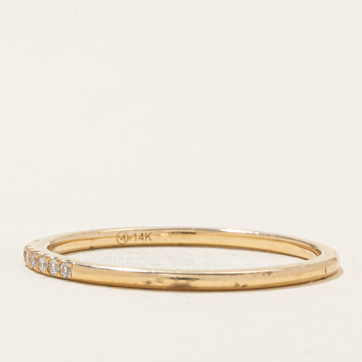 'Mejuri' Diamonds Line Ring | SZ 9.25