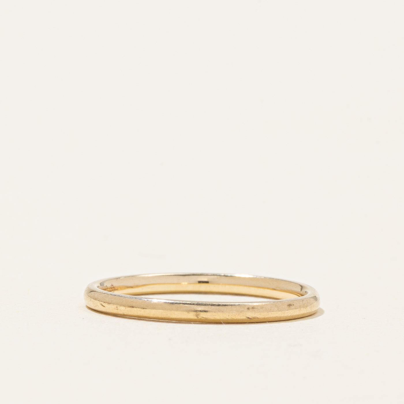 10k Yellow Gold Thin Band | SZ 4.5
