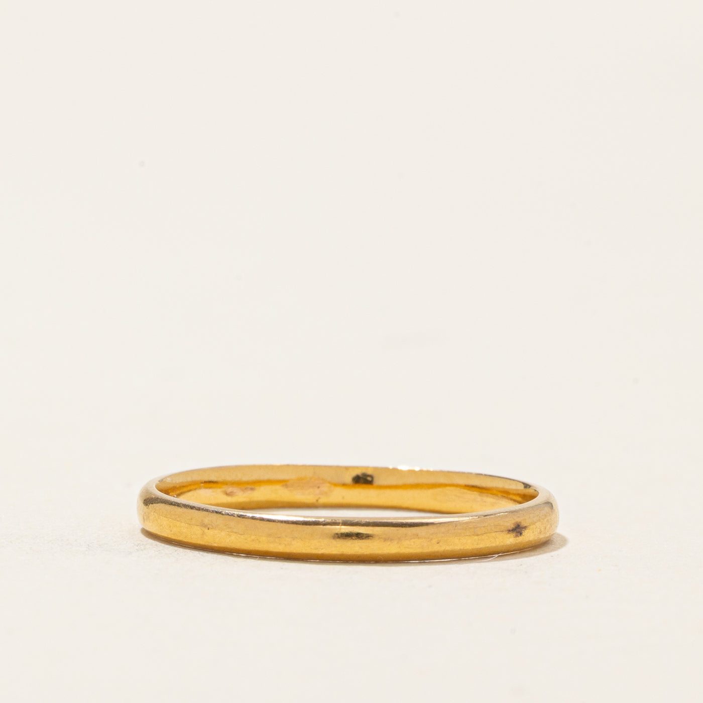 Birmingham 22k Yellow Gold Band | SZ 6.25