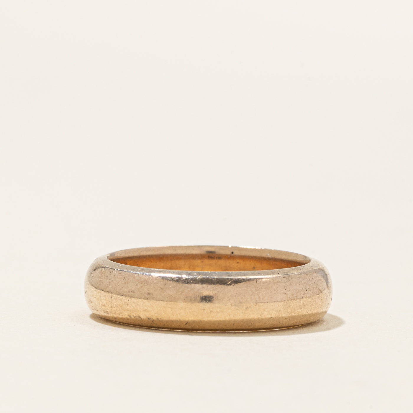 10k Yellow Gold Band | 5.55mm | SZ 8.5