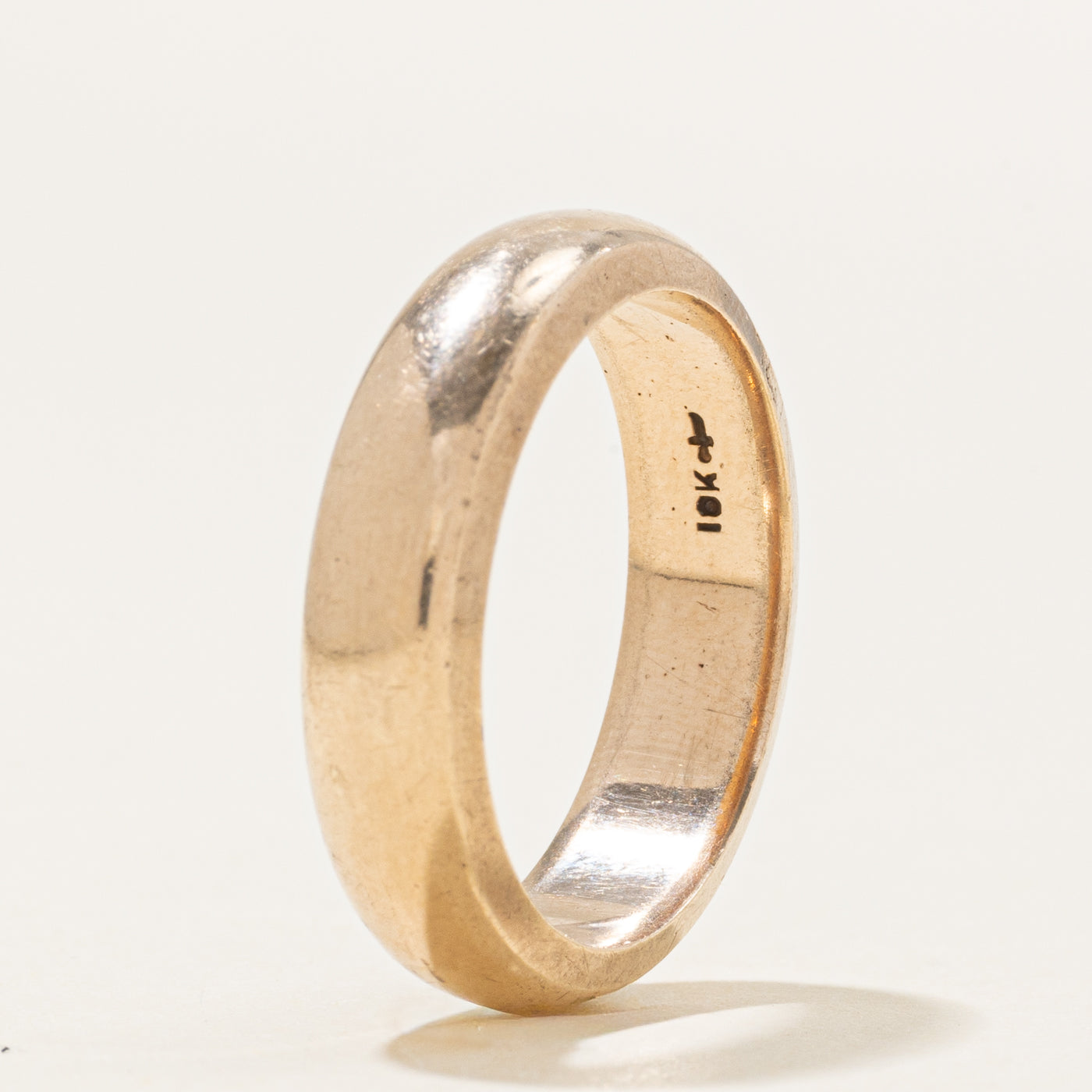 10k Yellow Gold Band | 5.55mm | SZ 8.5