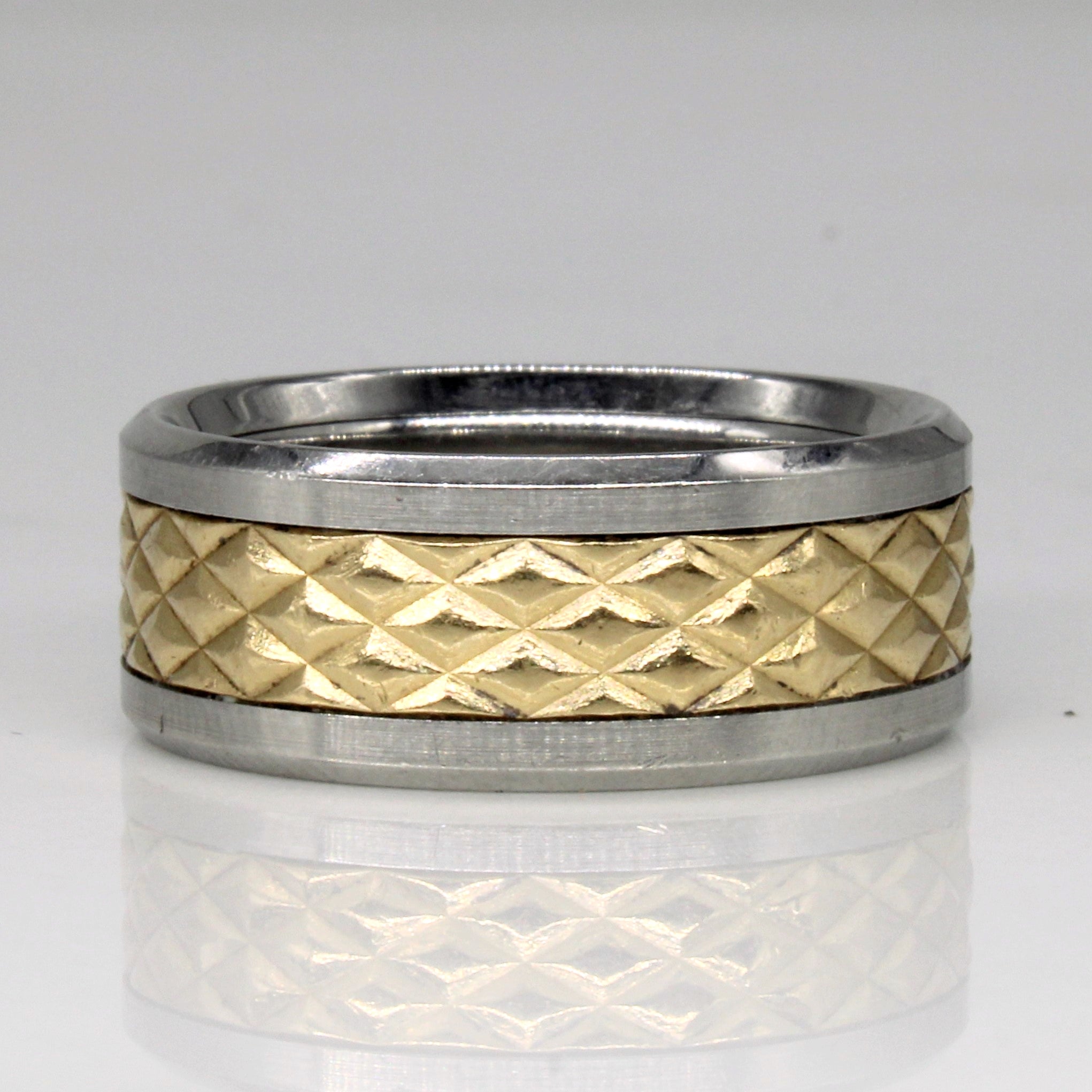 14k Two Tone Gold Ring | SZ 10.5 |