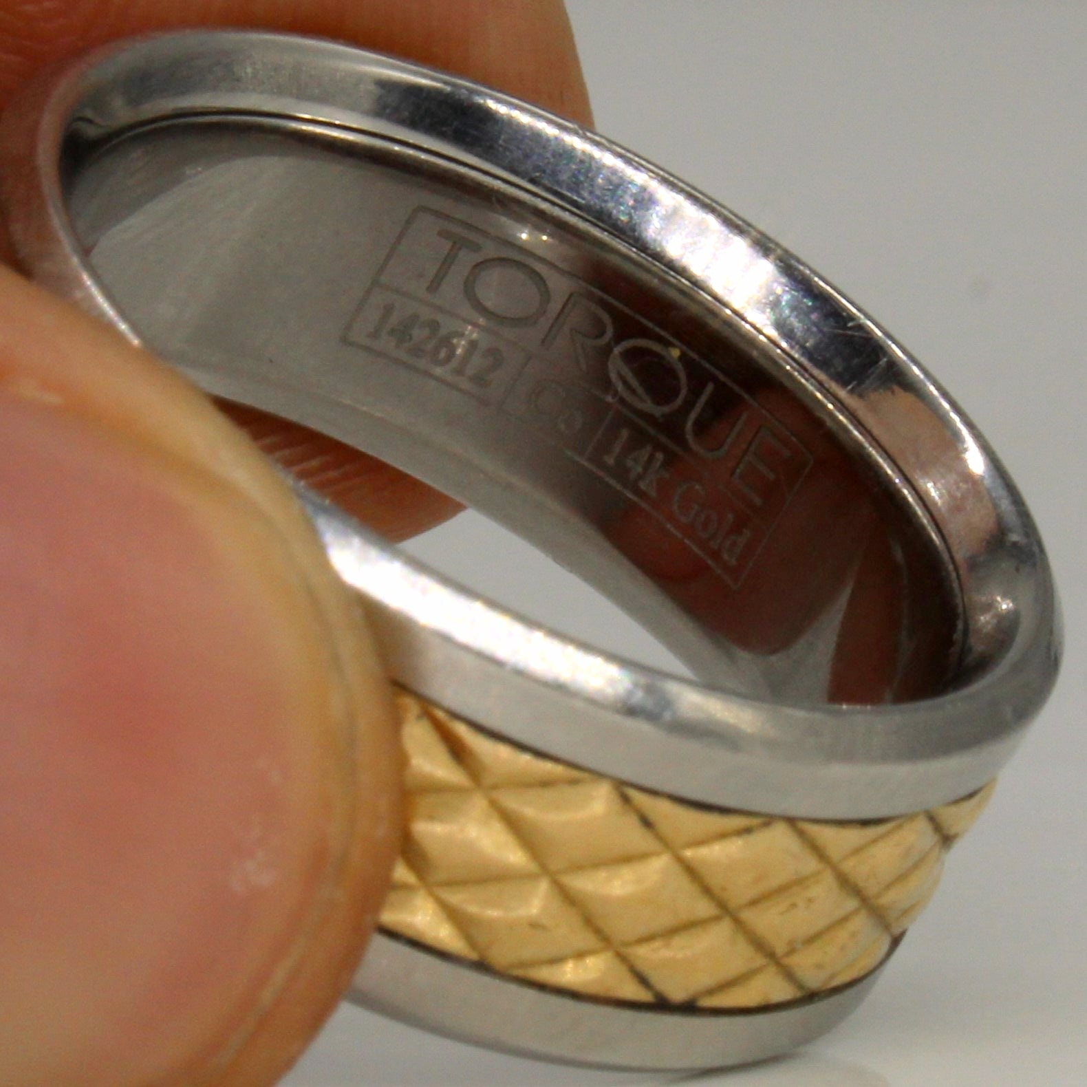 14k Two Tone Gold Ring | SZ 10.5 |