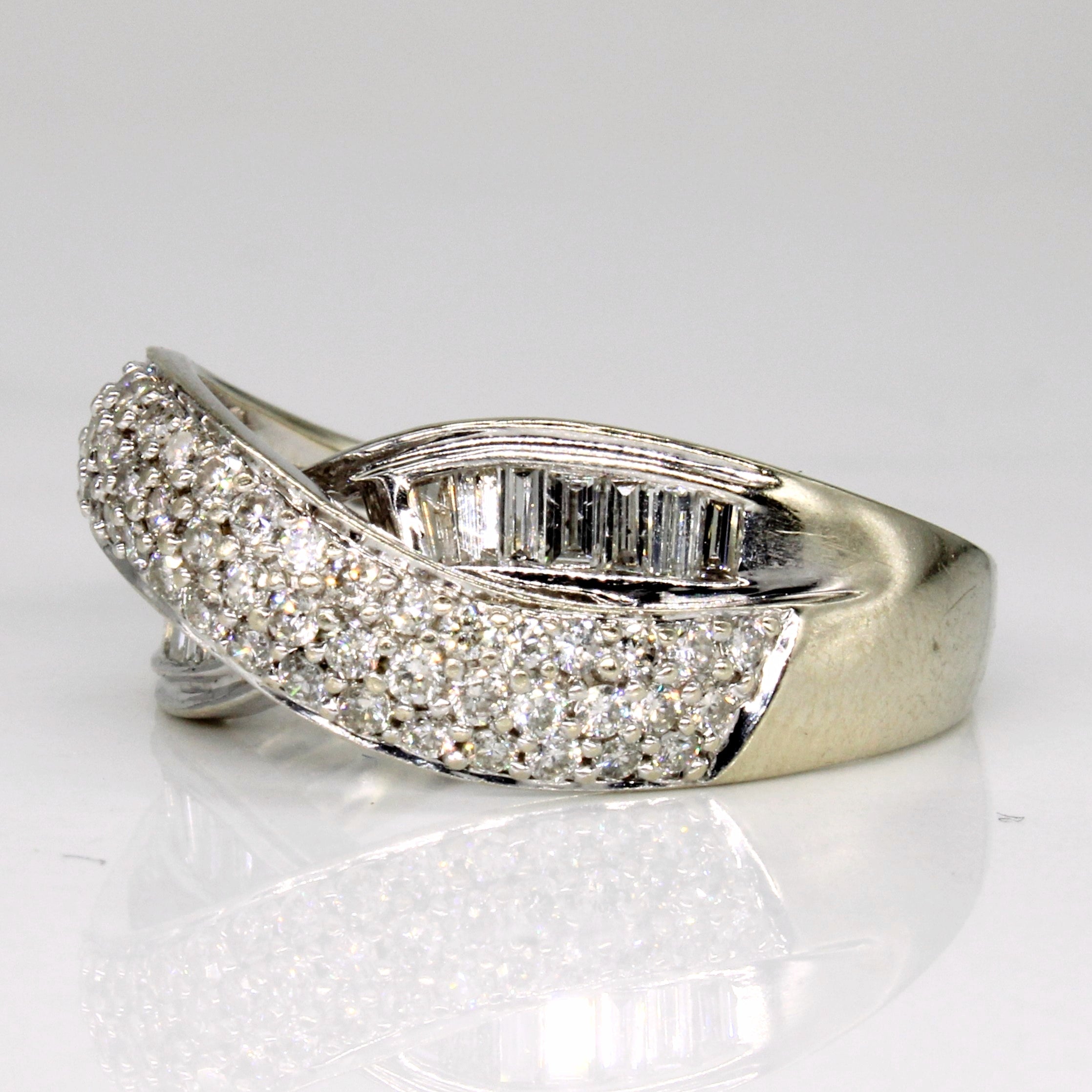 Diamond Cocktail Ring | 0.75ctw | SZ 8.5 |