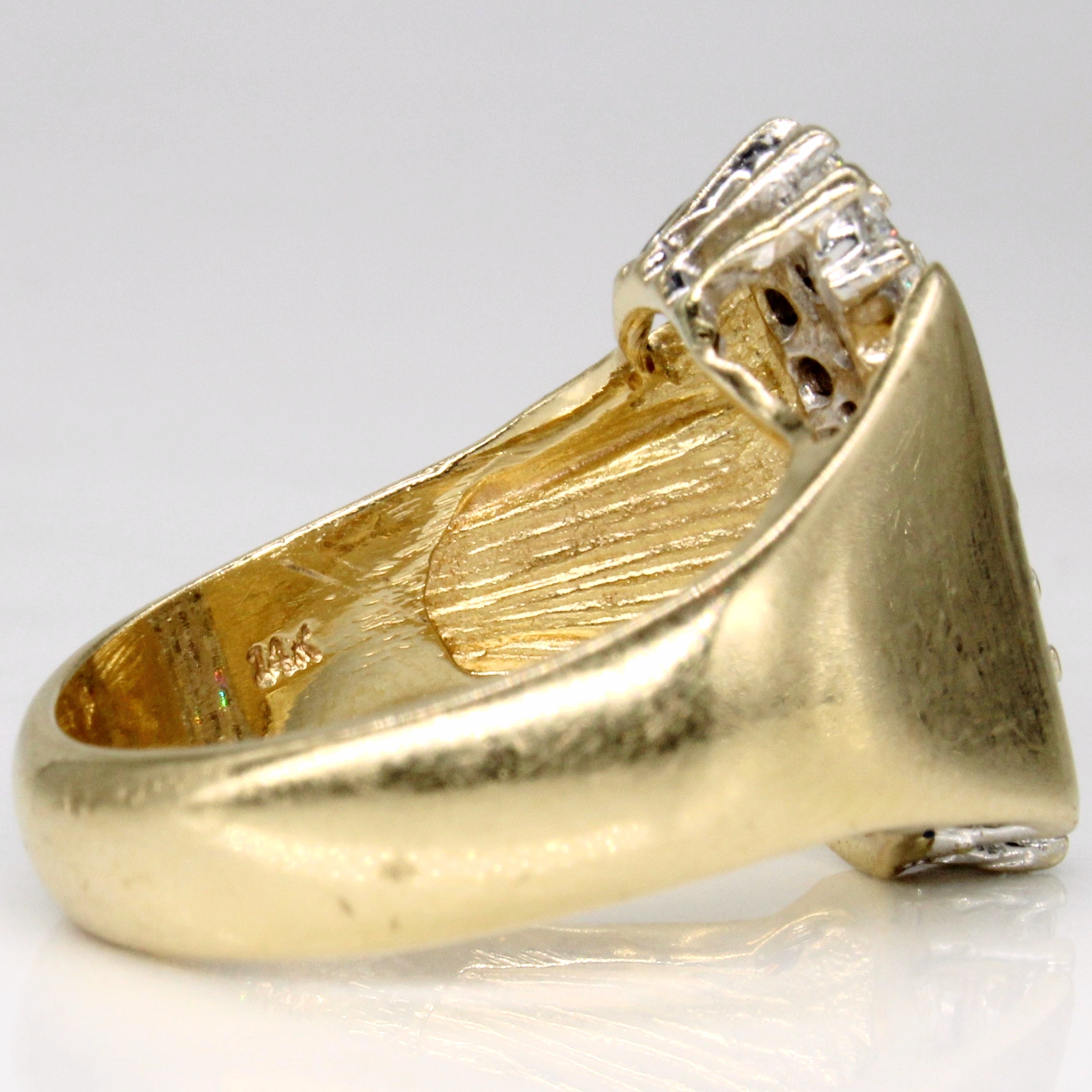 Diamond Cocktail Ring | 0.75ctw | SZ 7.5 |