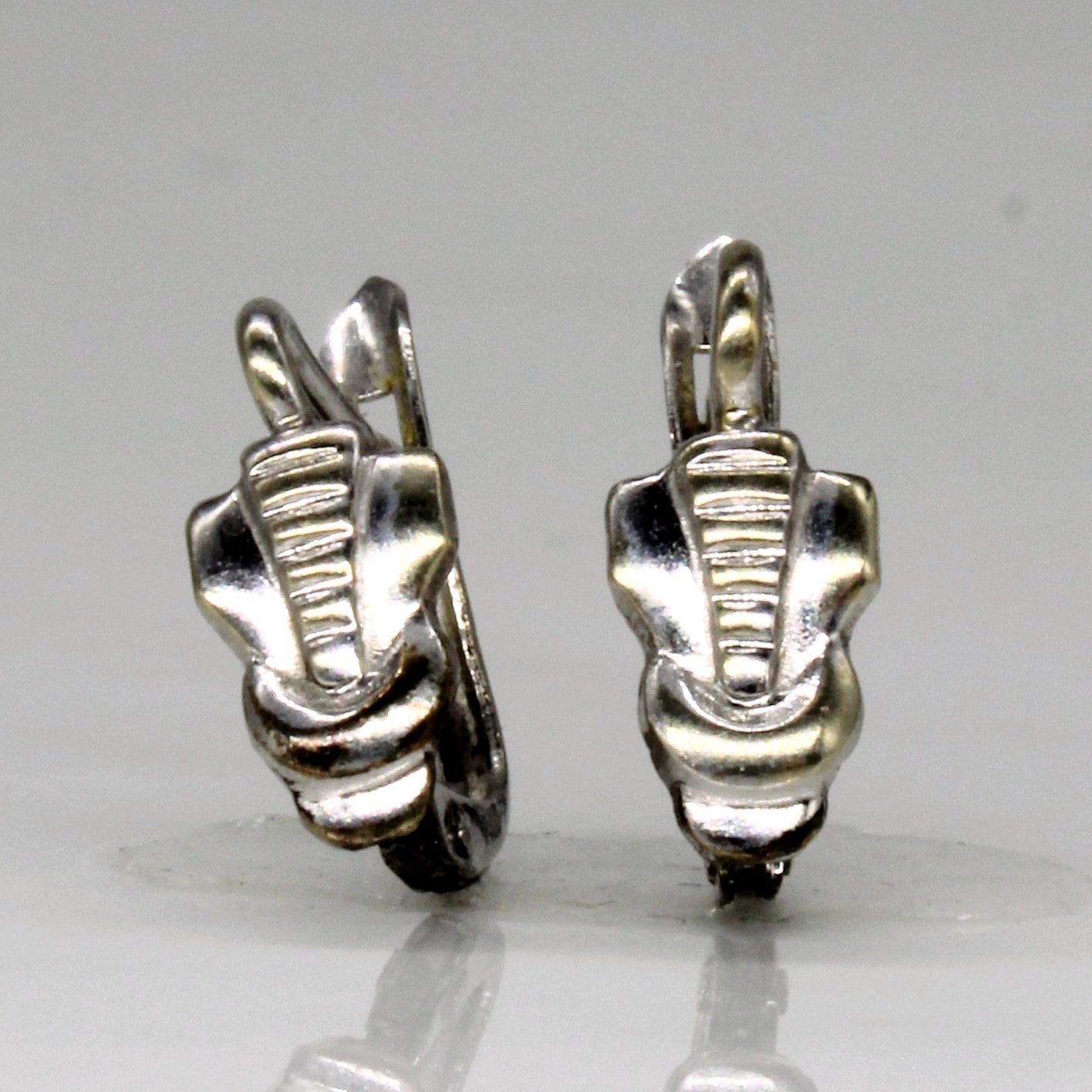 18k White Gold Earrings