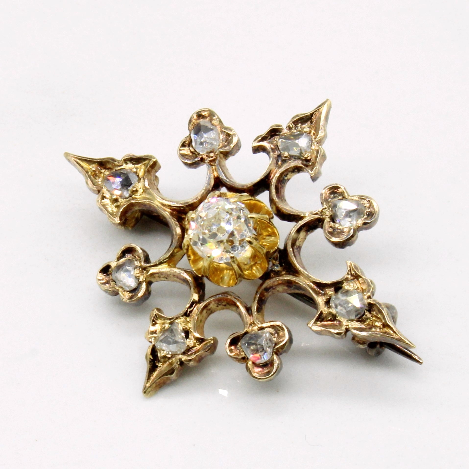 Antique Diamond Brooch | 0.55ctw |