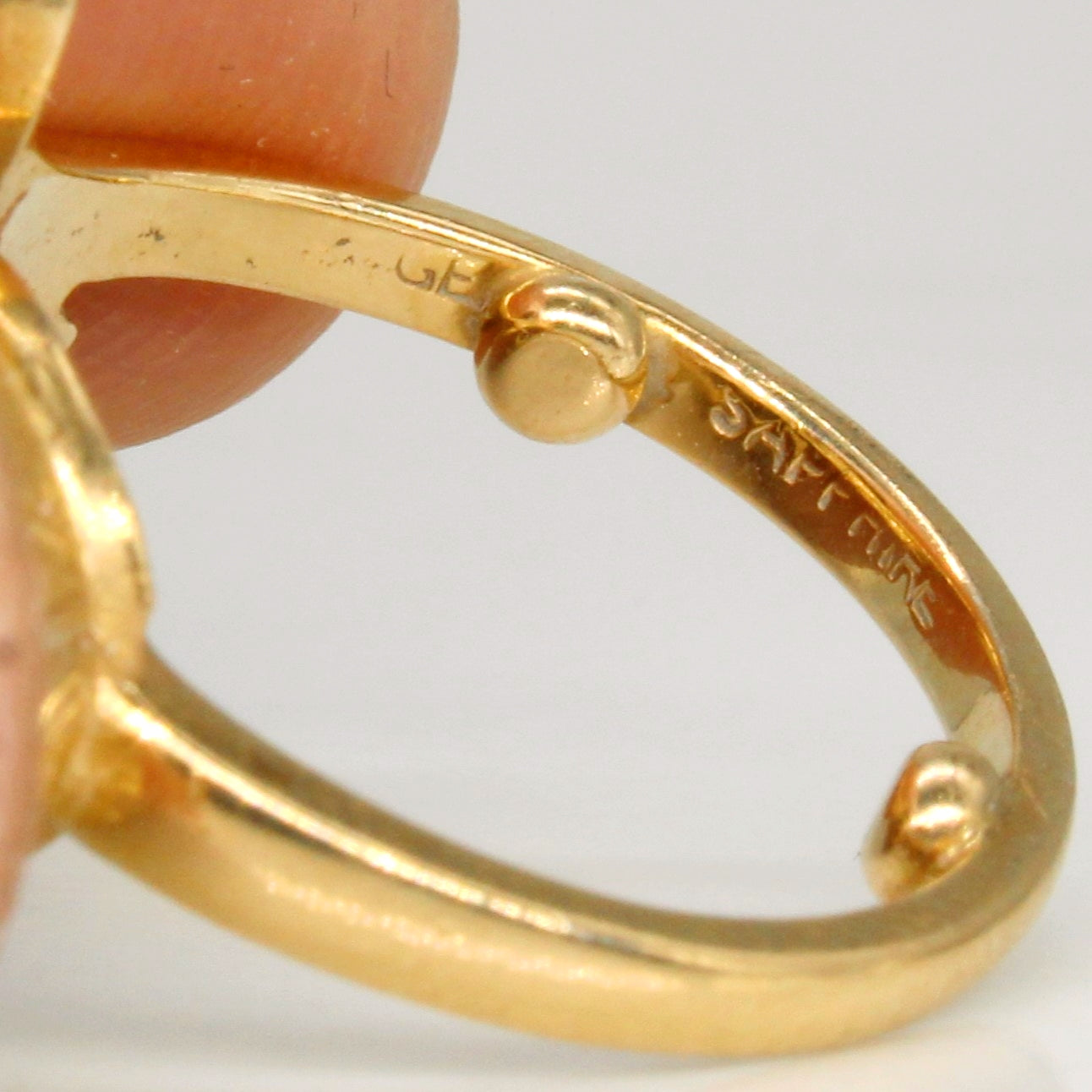Sapphire Swirl Ring | 0.06ctw | SZ 4 |