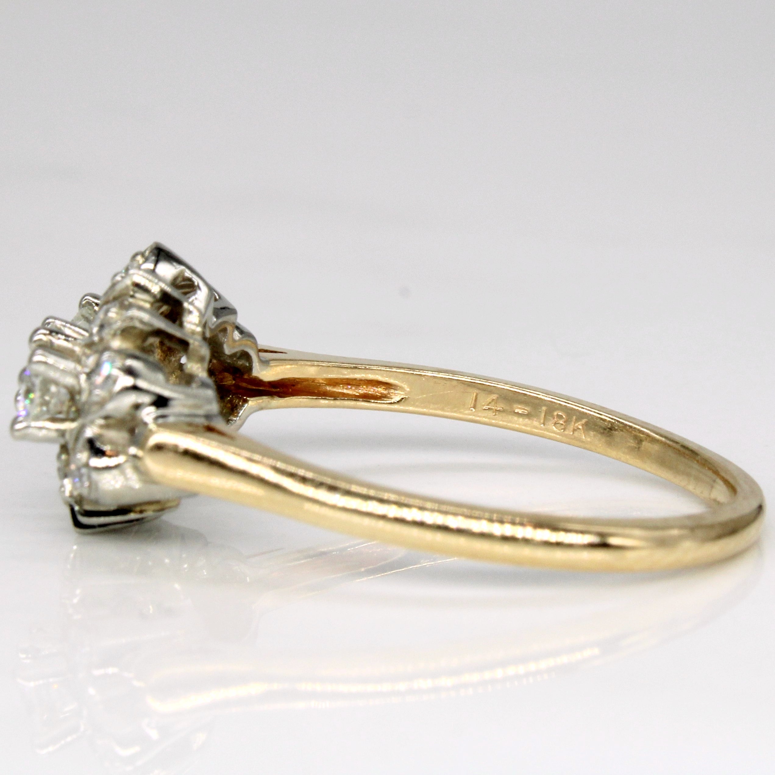 Diamond Cocktail Ring | 0.44ctw | SZ 9.25 |