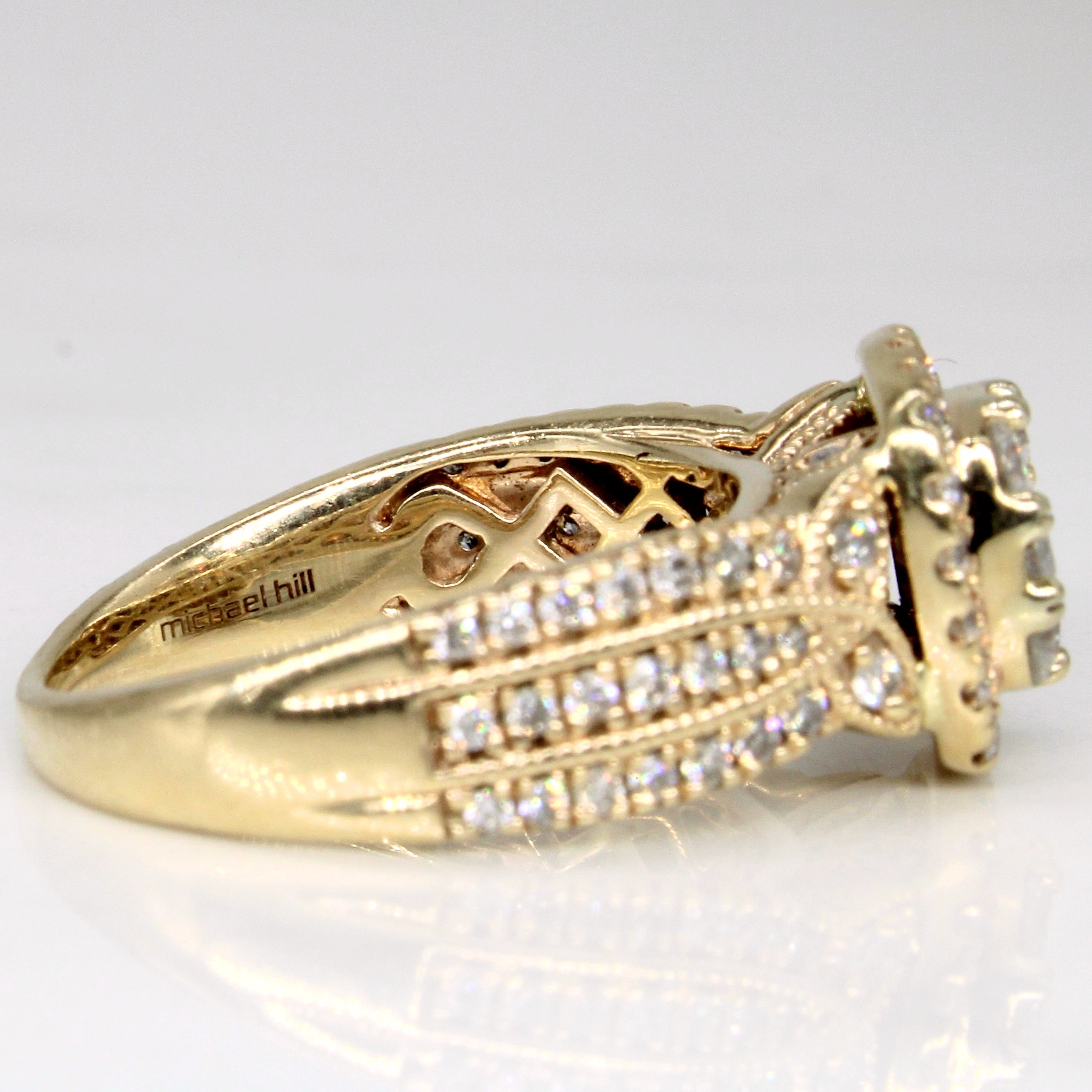 Bague sertie de diamants | 1,00 ct | Taille 6 |