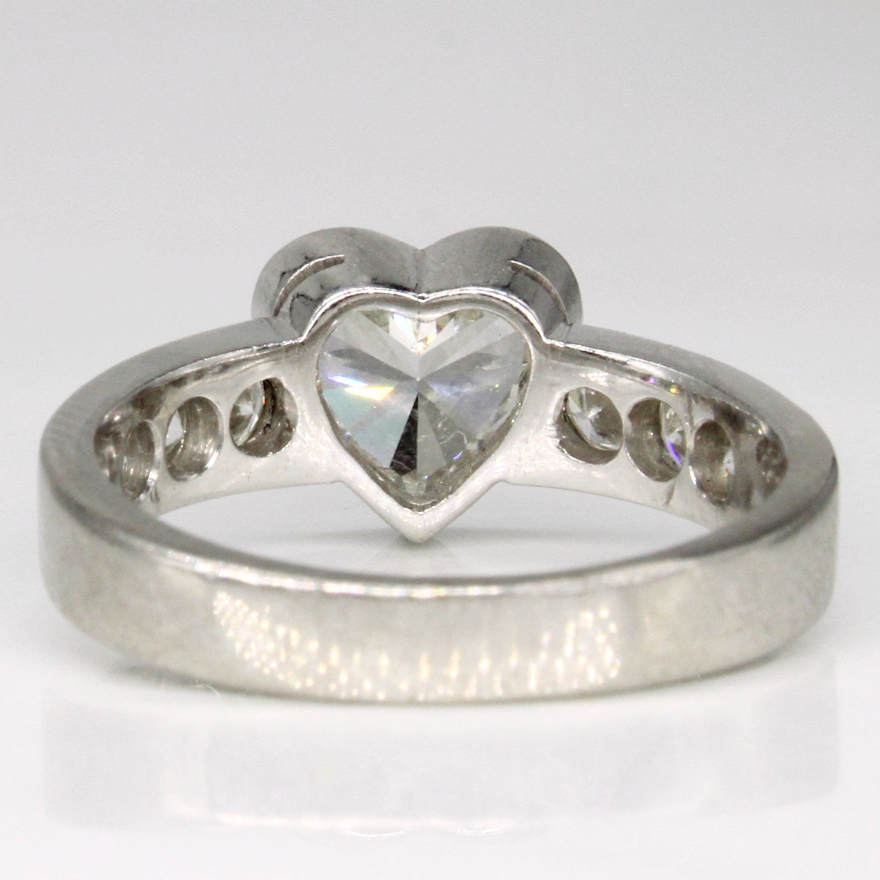Diamond Heart Engagement Ring | 1.83ctw | SZ 5.75 |
