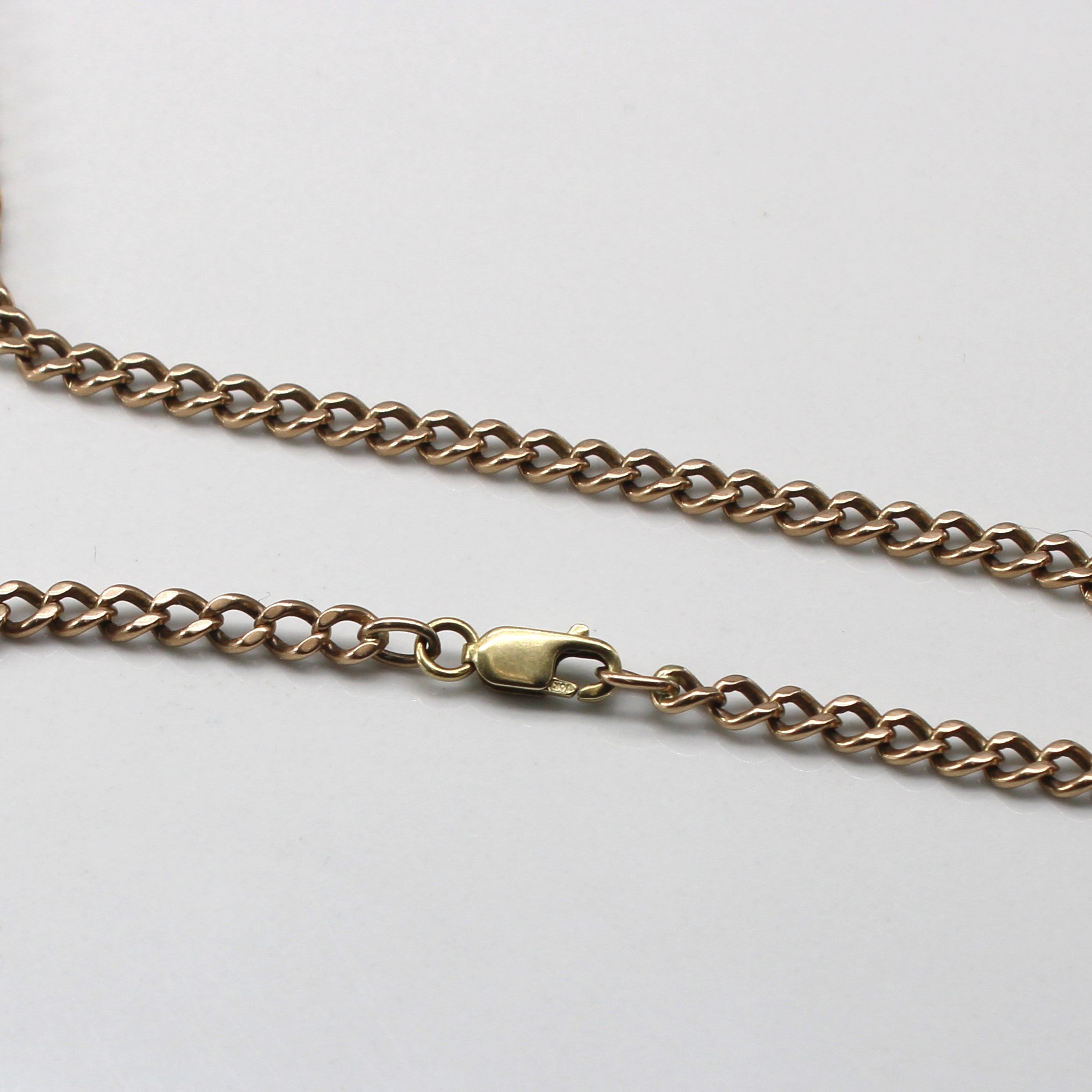 10k Yellow Gold Cable Link Chain | 30"|