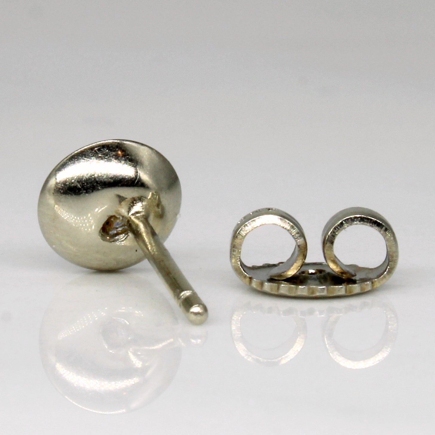 Flush Set Diamond Stud Earrings | 0.28ctw |