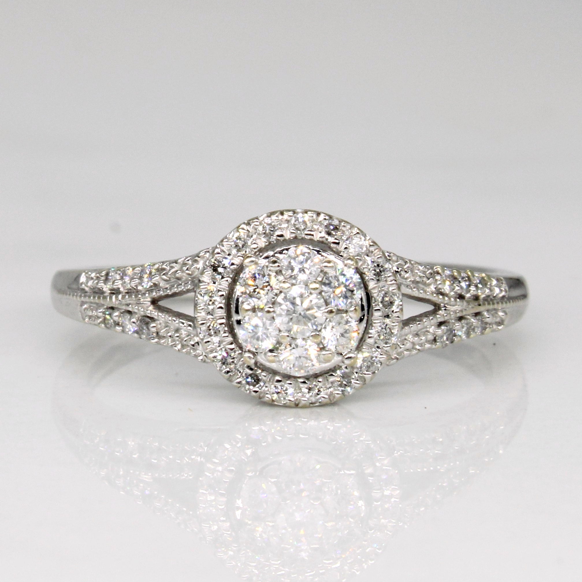 Diamond Cluster Ring | 0.27ctw | SZ 7 |