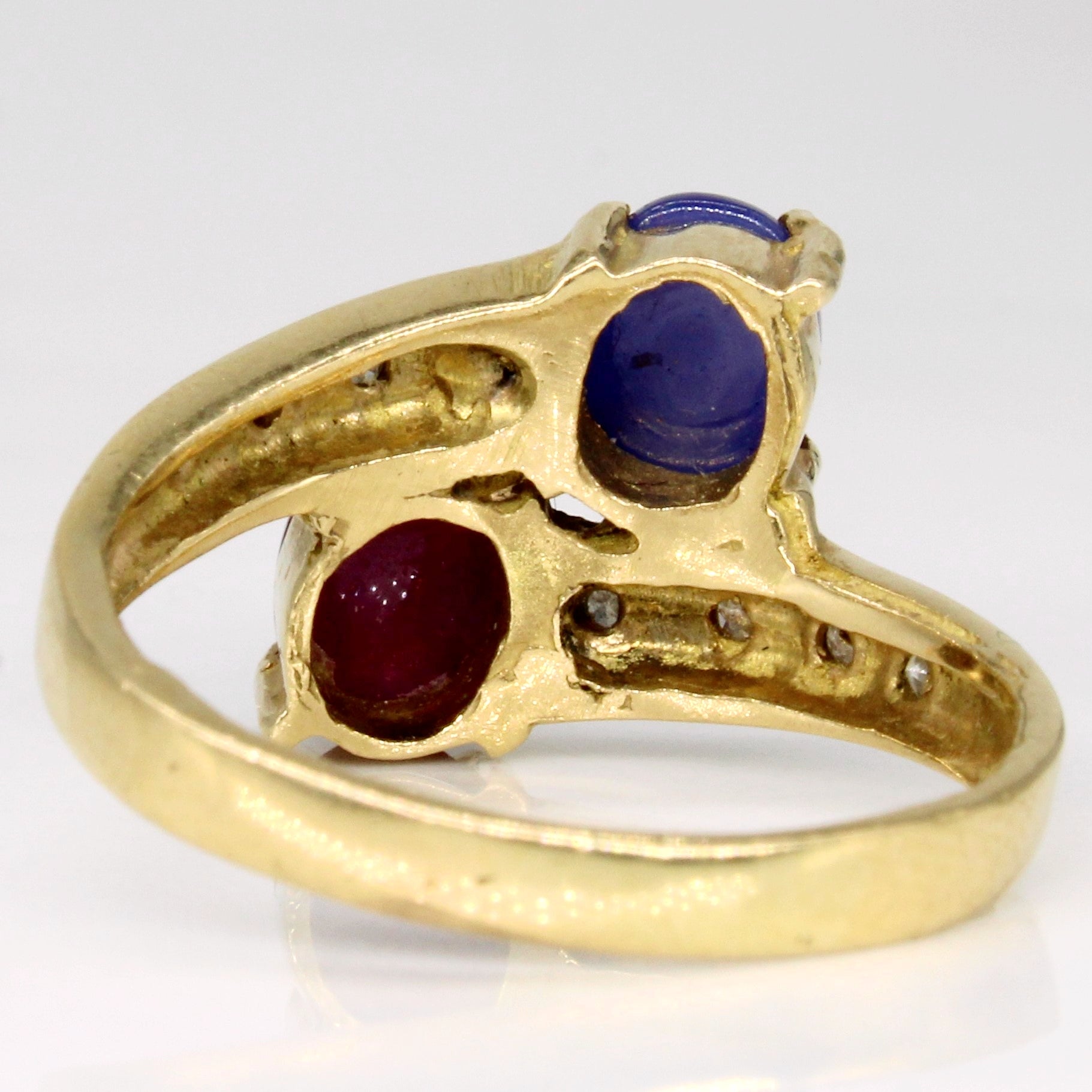 Multi Gem Bypass Ring | 2.04ctw | SZ 7.25 |