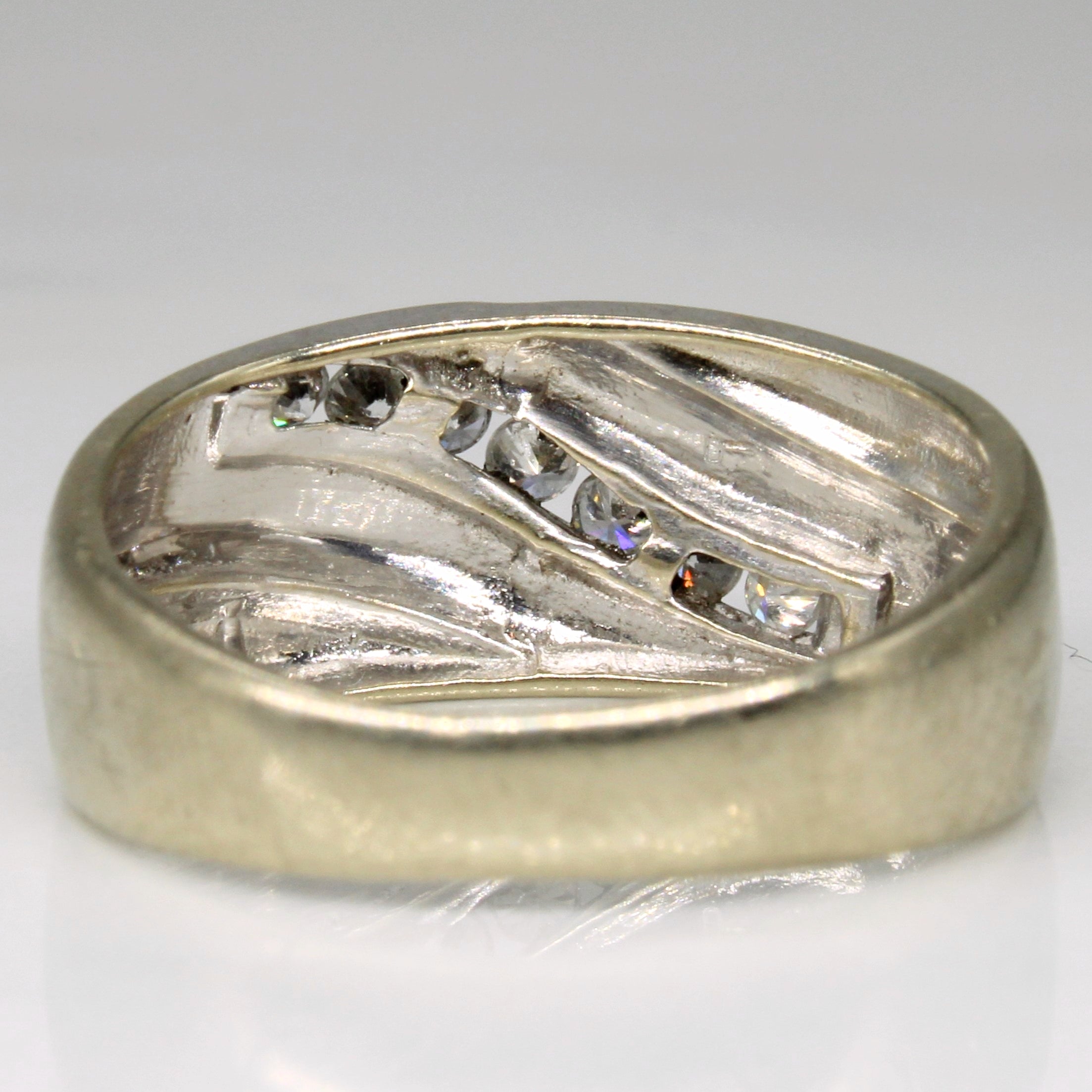 Diamond Waterfall Ring | 0.25ctw | SZ 8.5 |