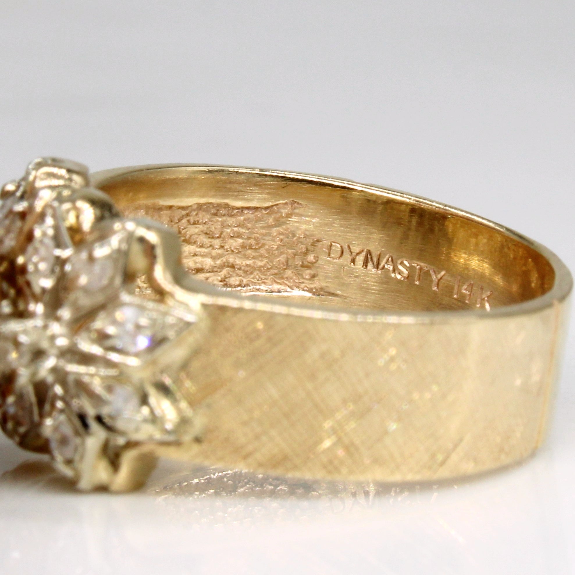 High Set Diamond Ring | 0.26ctw | SZ 5.75 |