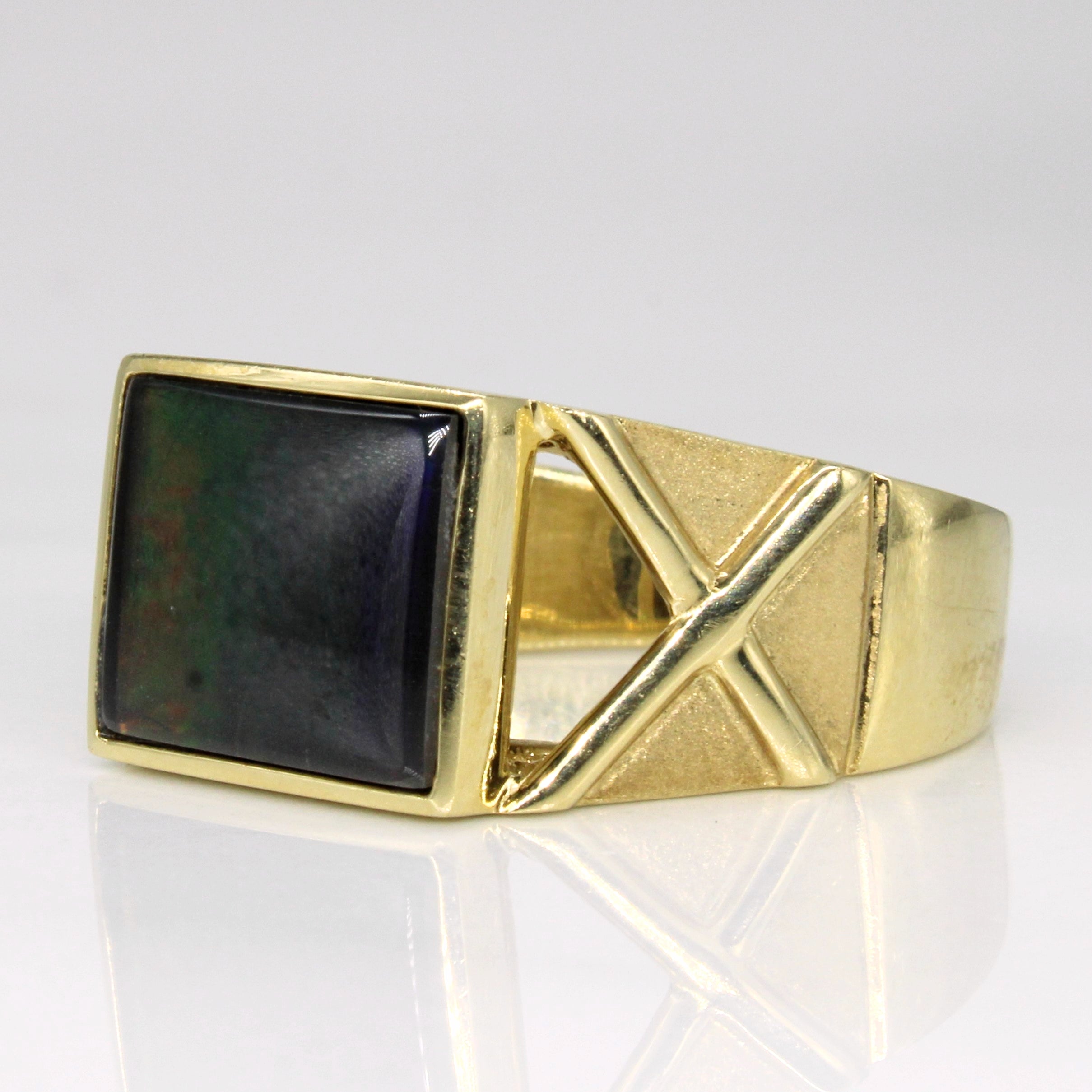 Ammolite Cocktail Ring | 4.60ct | SZ 9.75 |