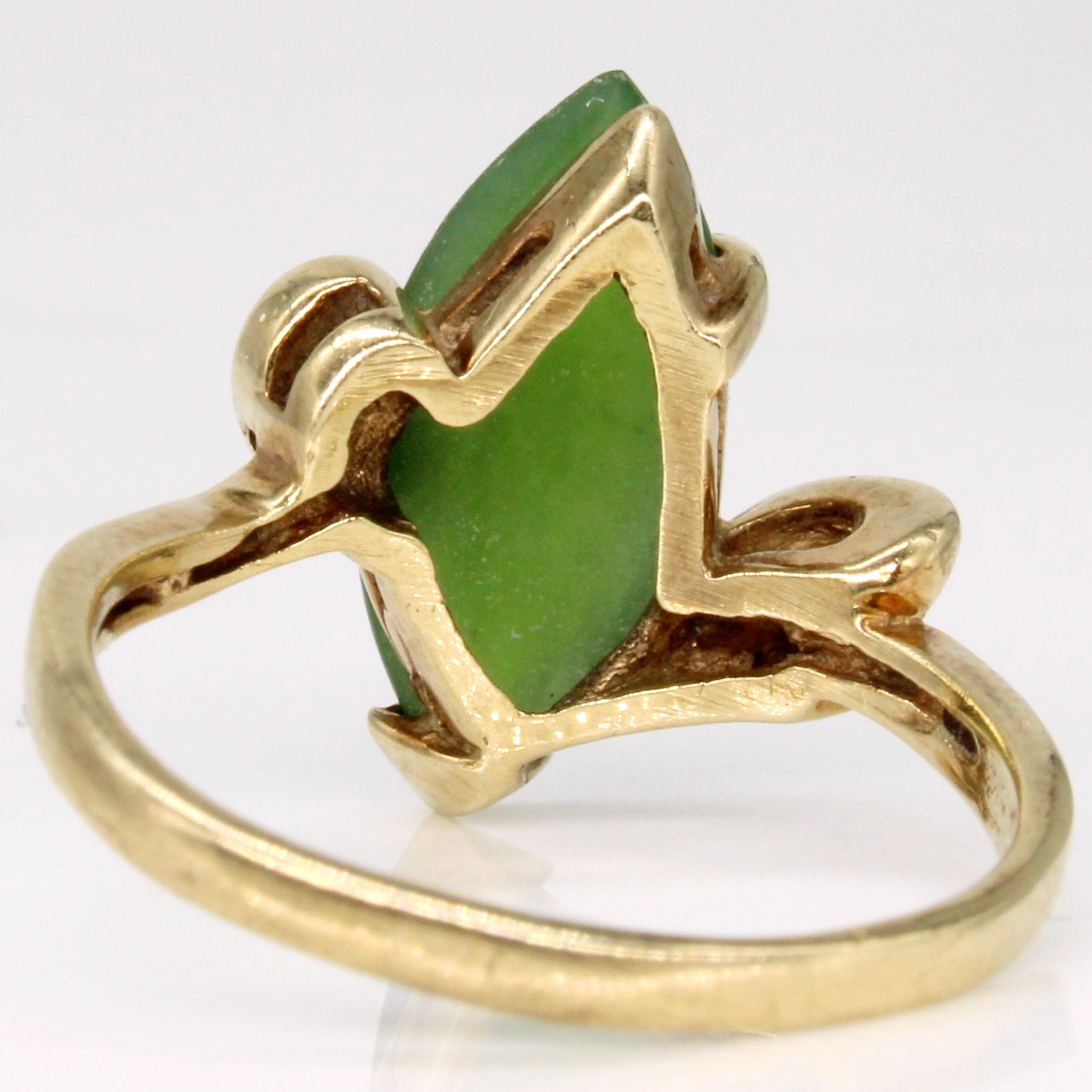 Nephrite Jade Cocktail Ring | 3.15ct | SZ 6.75 |