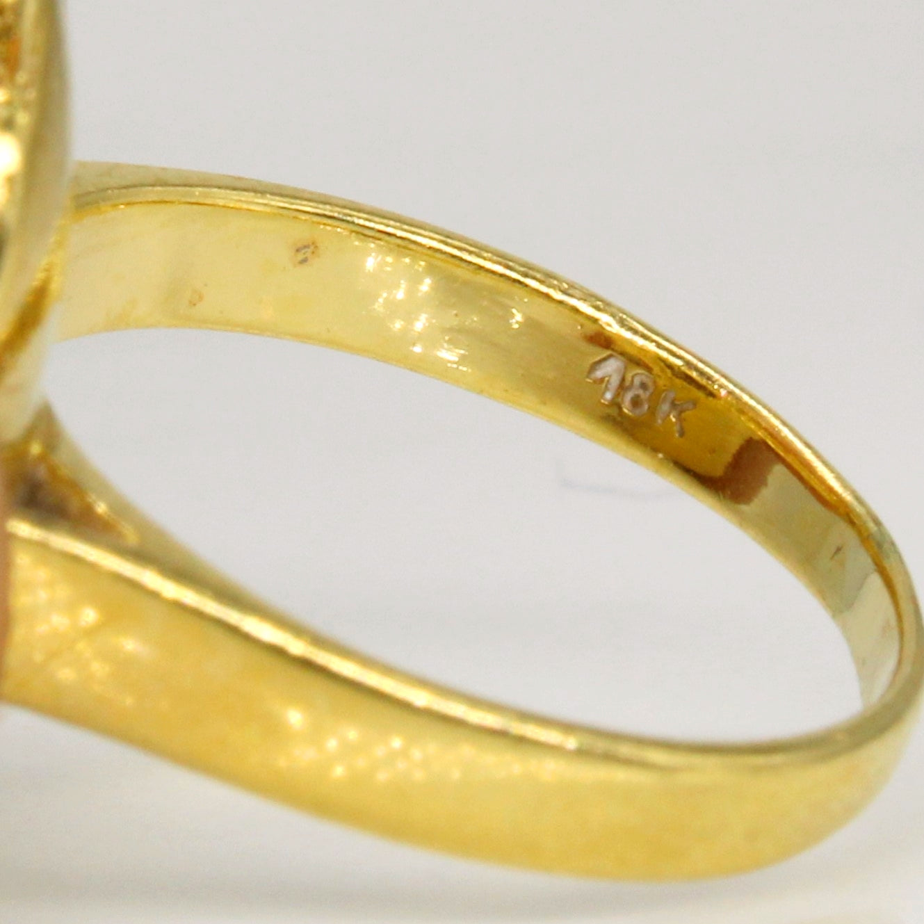 Coral Cocktail Ring | 3.00ct | SZ 5.5 |