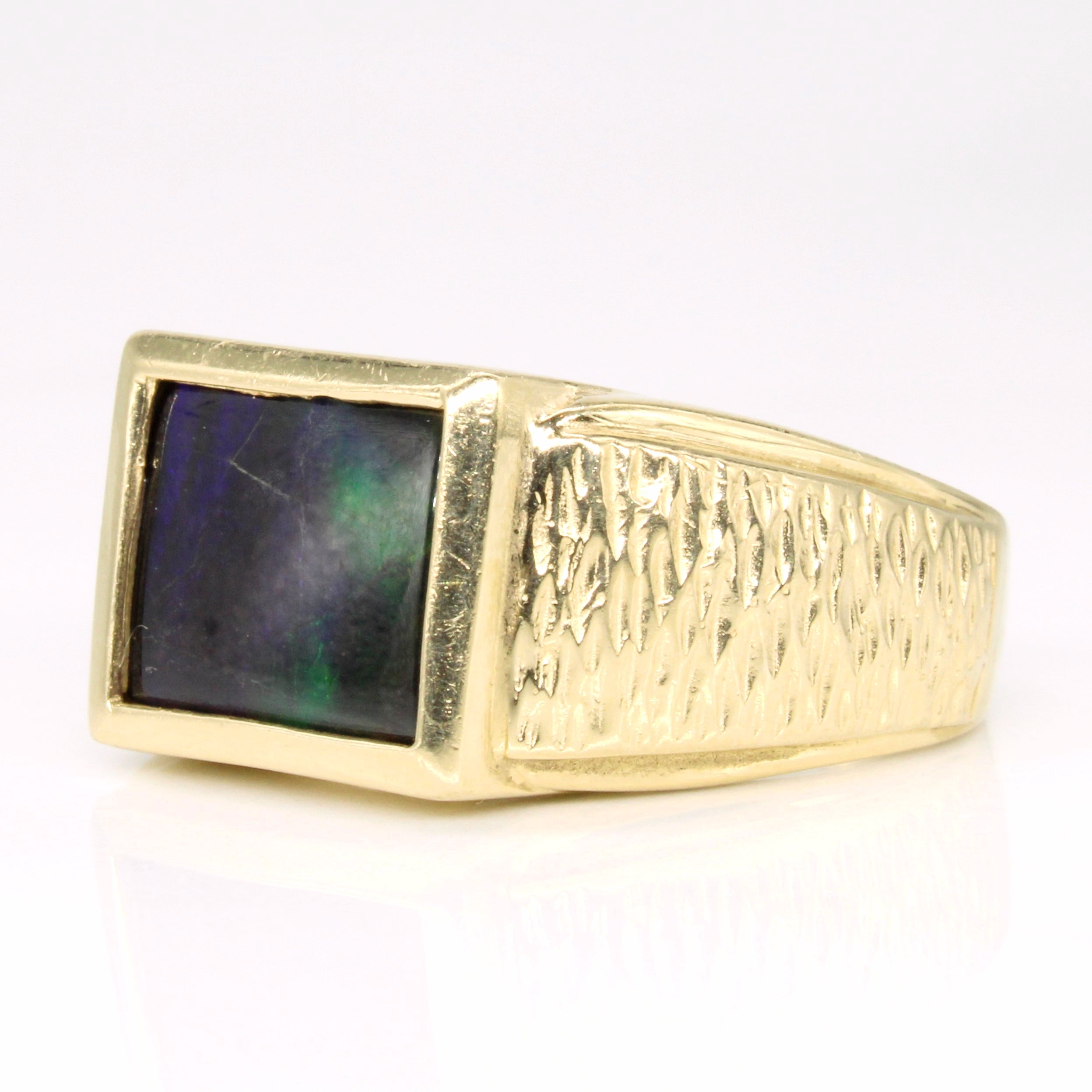 Ammolite Cocktail Ring | 4.00ct | SZ 9.75 |