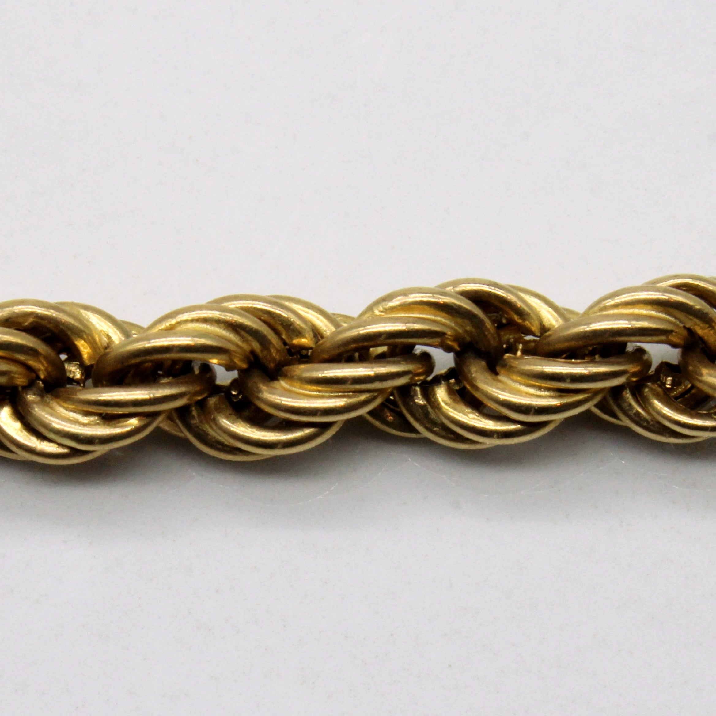 14k Yellow Gold Rope Chain | 24" |