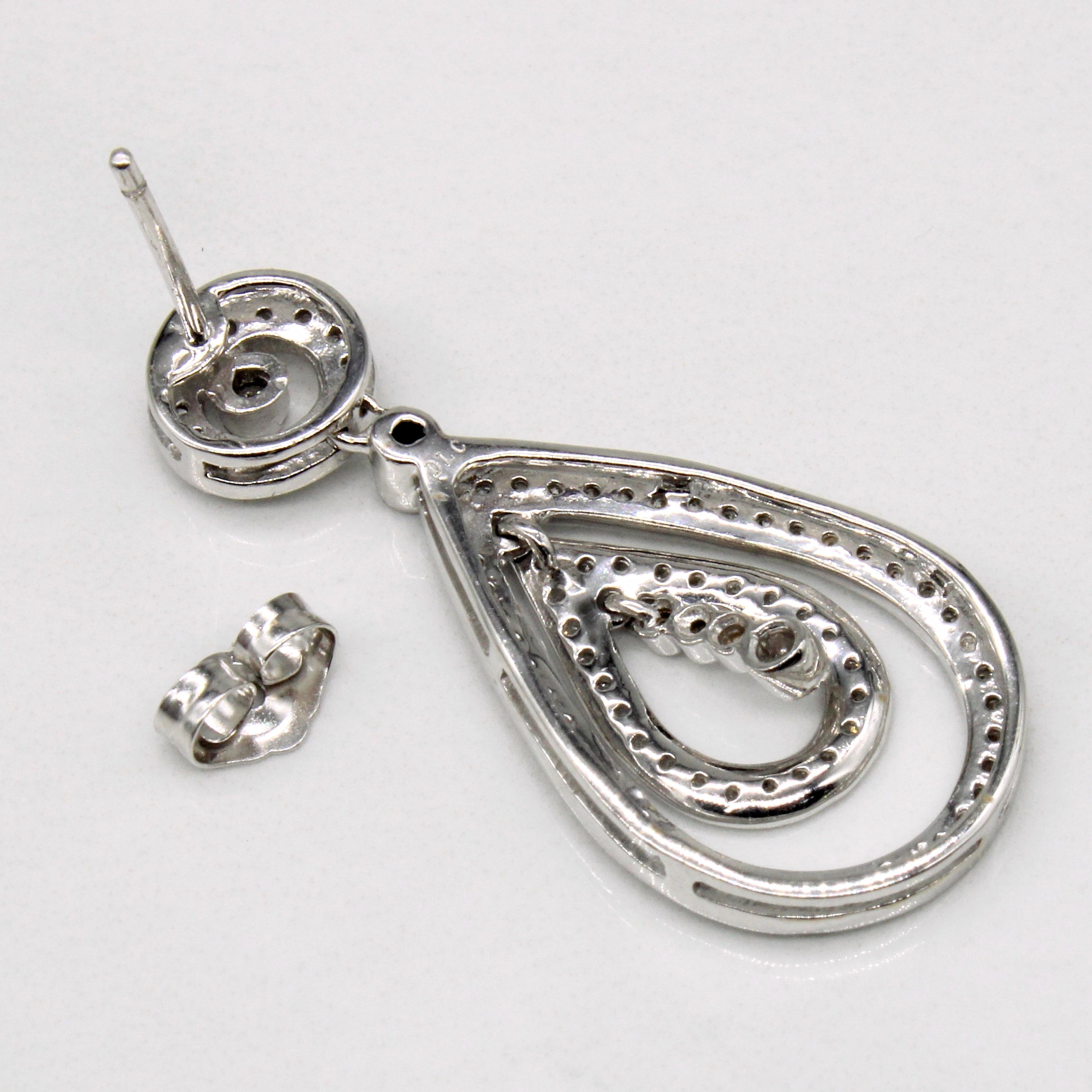 Diamond Drop Earrings | 1.00ctw |