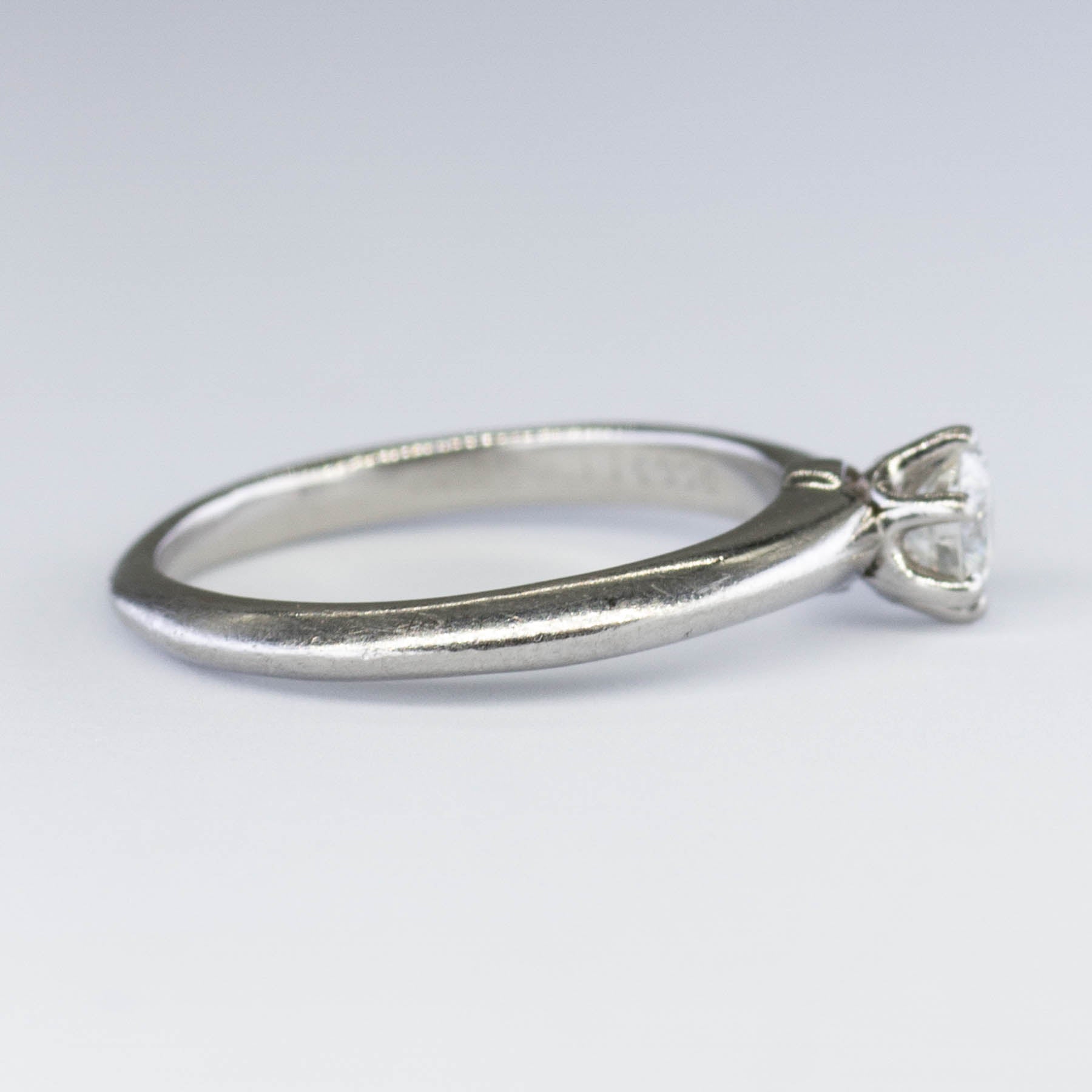 Tiffany & Co.' Solitaire Diamond Engagement Ring | 0.21ct | SZ 3.75 |