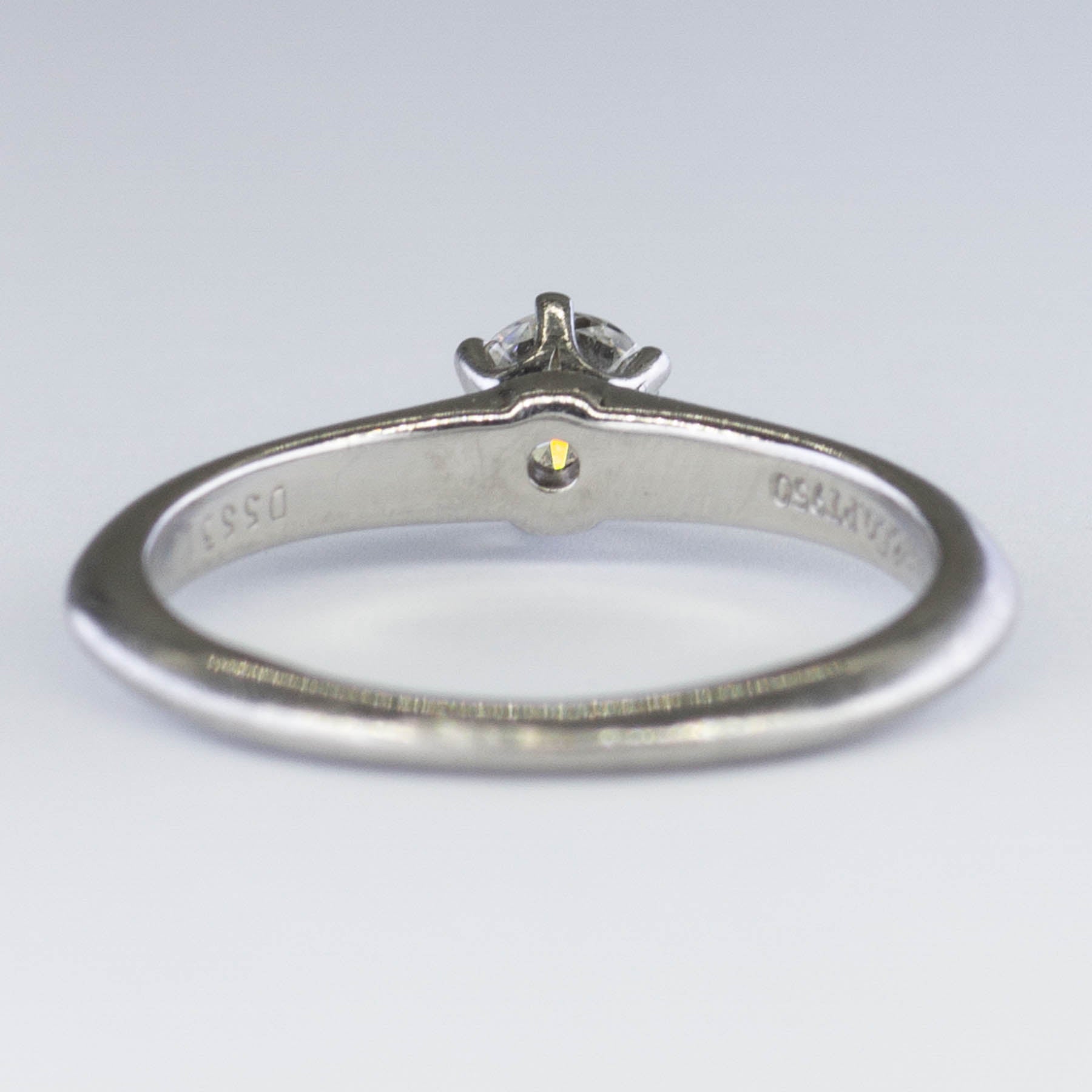 Tiffany & Co.' Solitaire Diamond Engagement Ring | 0.21ct | SZ 3.75 |