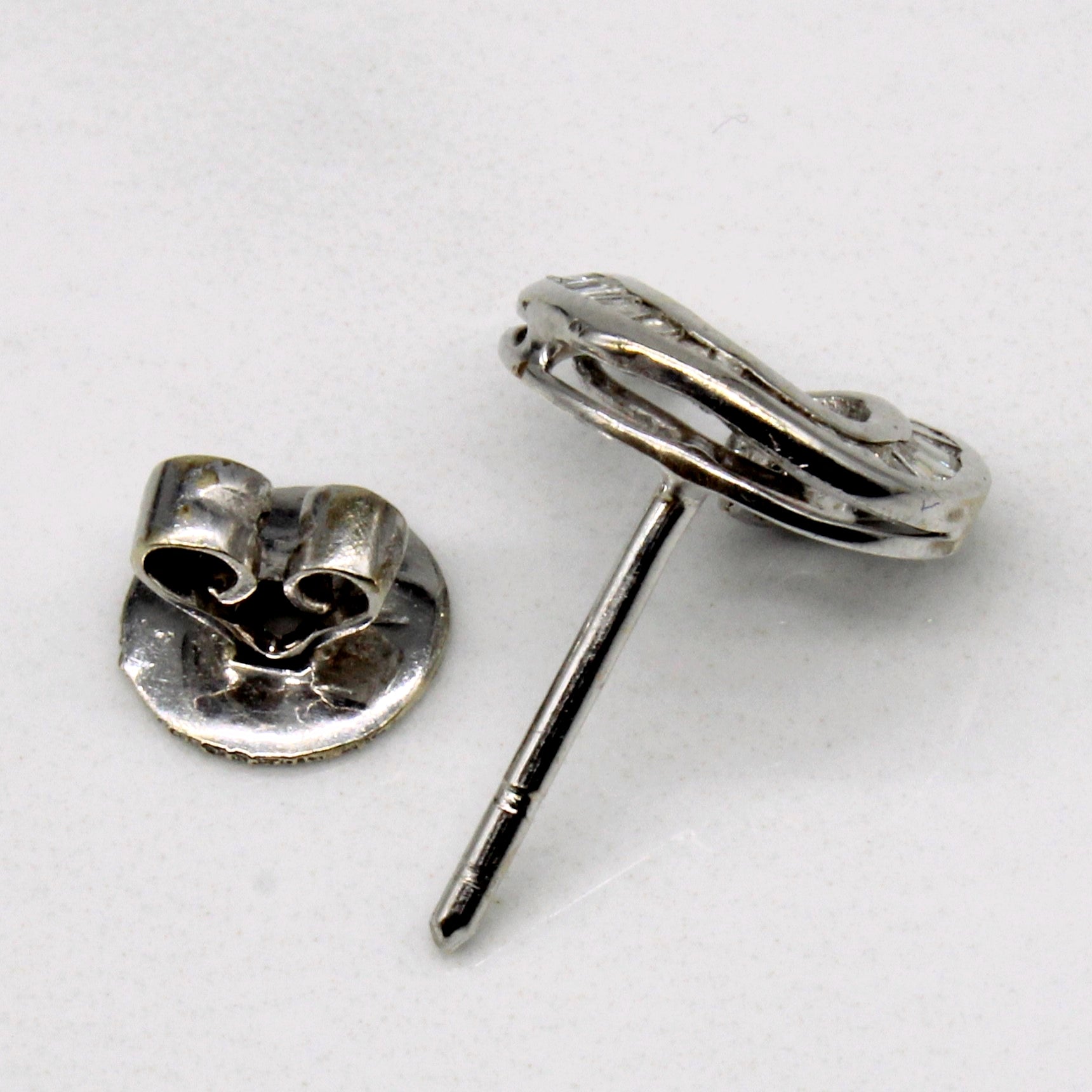 Baguette Cut Diamond Earrings | 0.36ctw |