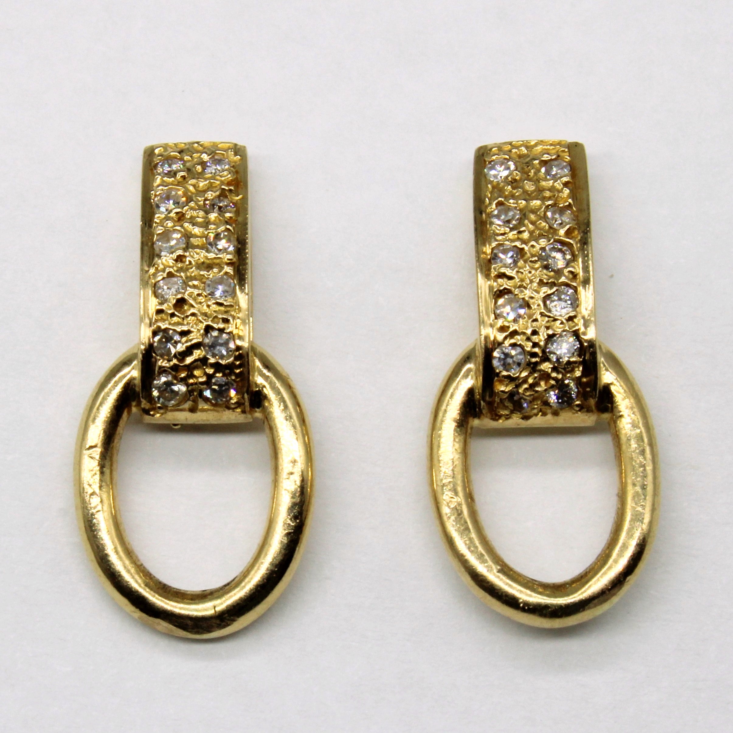Diamond Link Earrings | 0.24ctw |