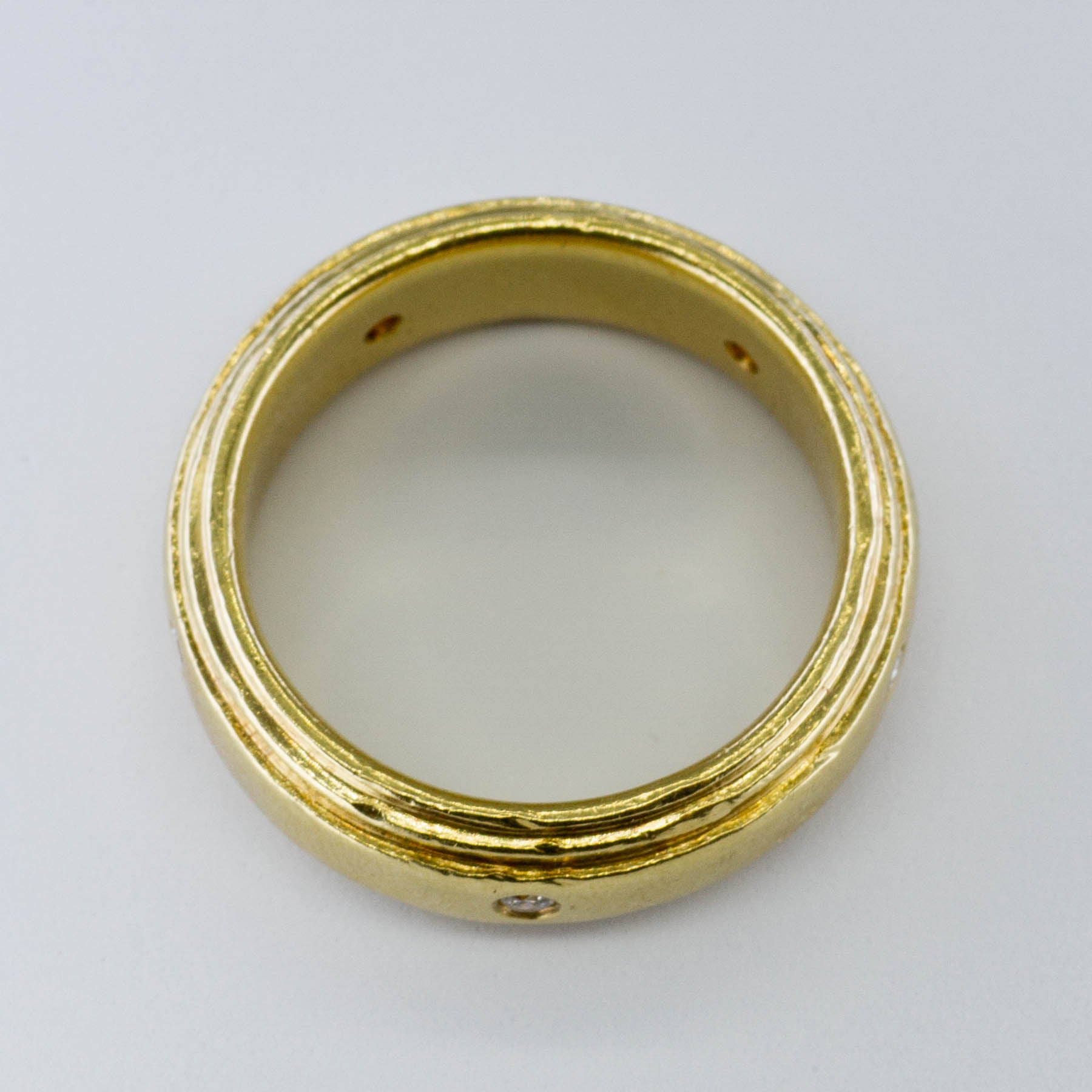 Flush Set Diamond Band | 0.15ctw | SZ 10.5 |